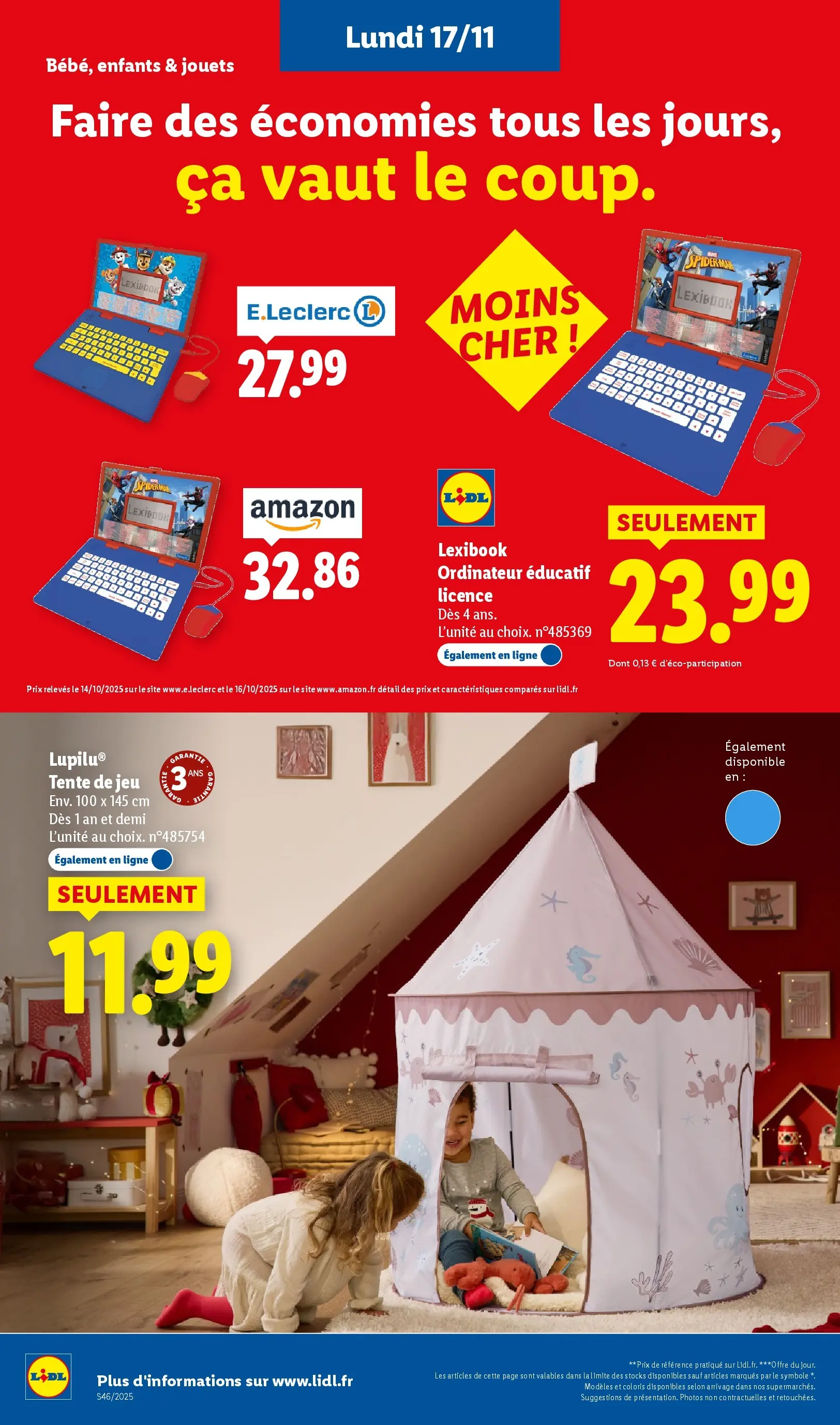 Catalogue LIDL du 09/11/2025 | Promo prospectus en ligne | Page: 66 Catalogue LIDL du 09/11/2025 | Promo prospectus en ligne | Page: 66