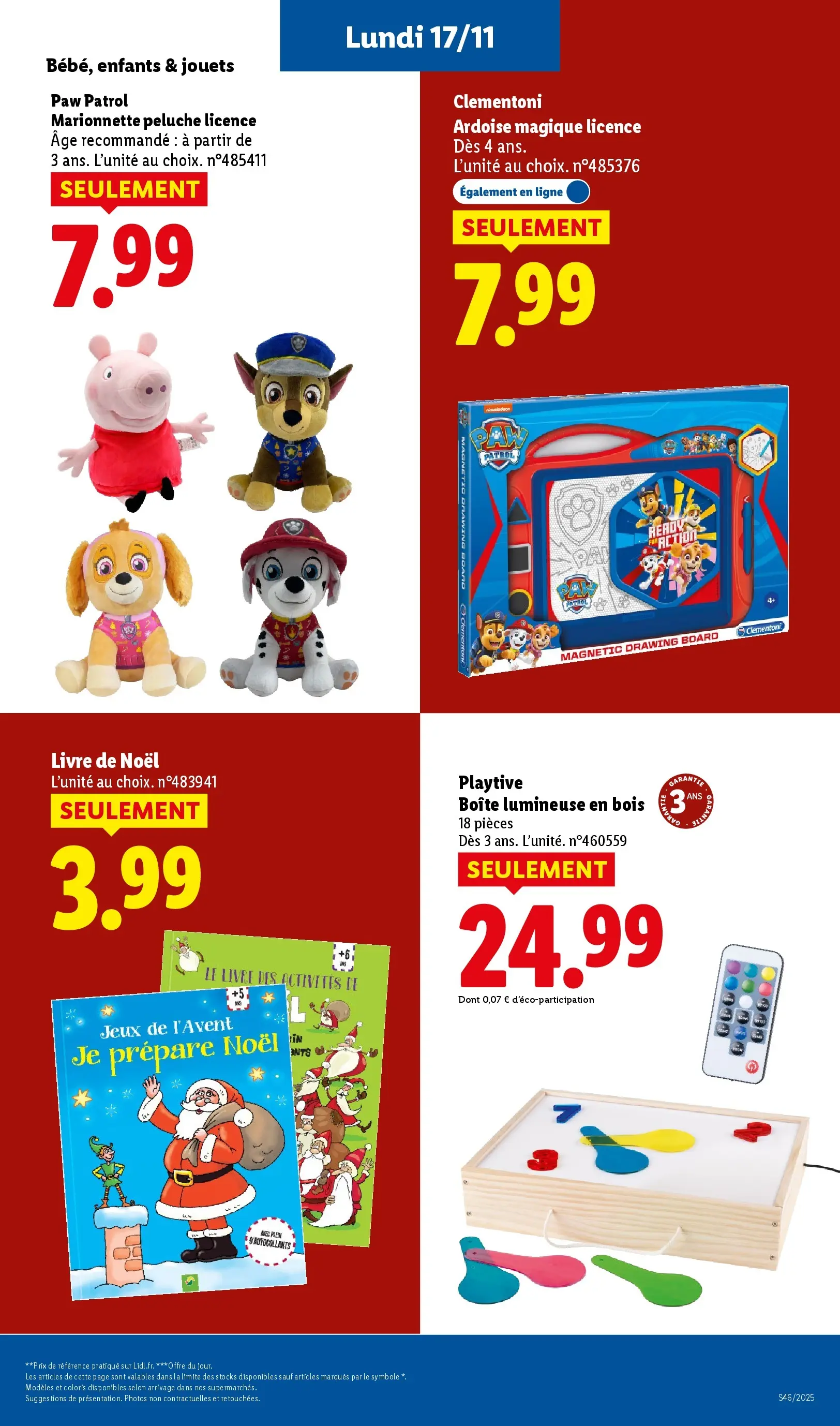 Catalogue LIDL du 09/11/2025 | Promo prospectus en ligne | Page: 67 Catalogue LIDL du 09/11/2025 | Promo prospectus en ligne | Page: 67