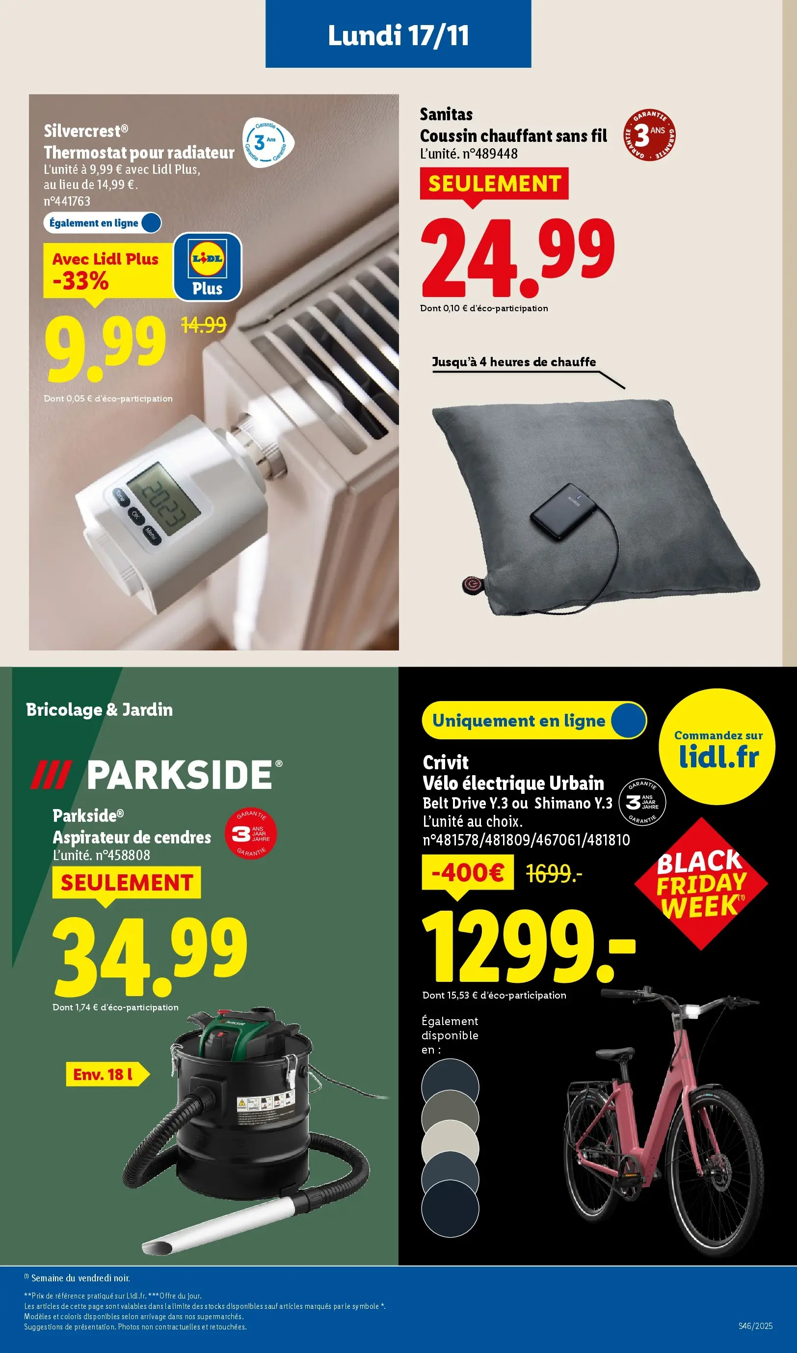 Catalogue LIDL du 09/11/2025 | Promo prospectus en ligne | Page: 73 Catalogue LIDL du 09/11/2025 | Promo prospectus en ligne | Page: 73