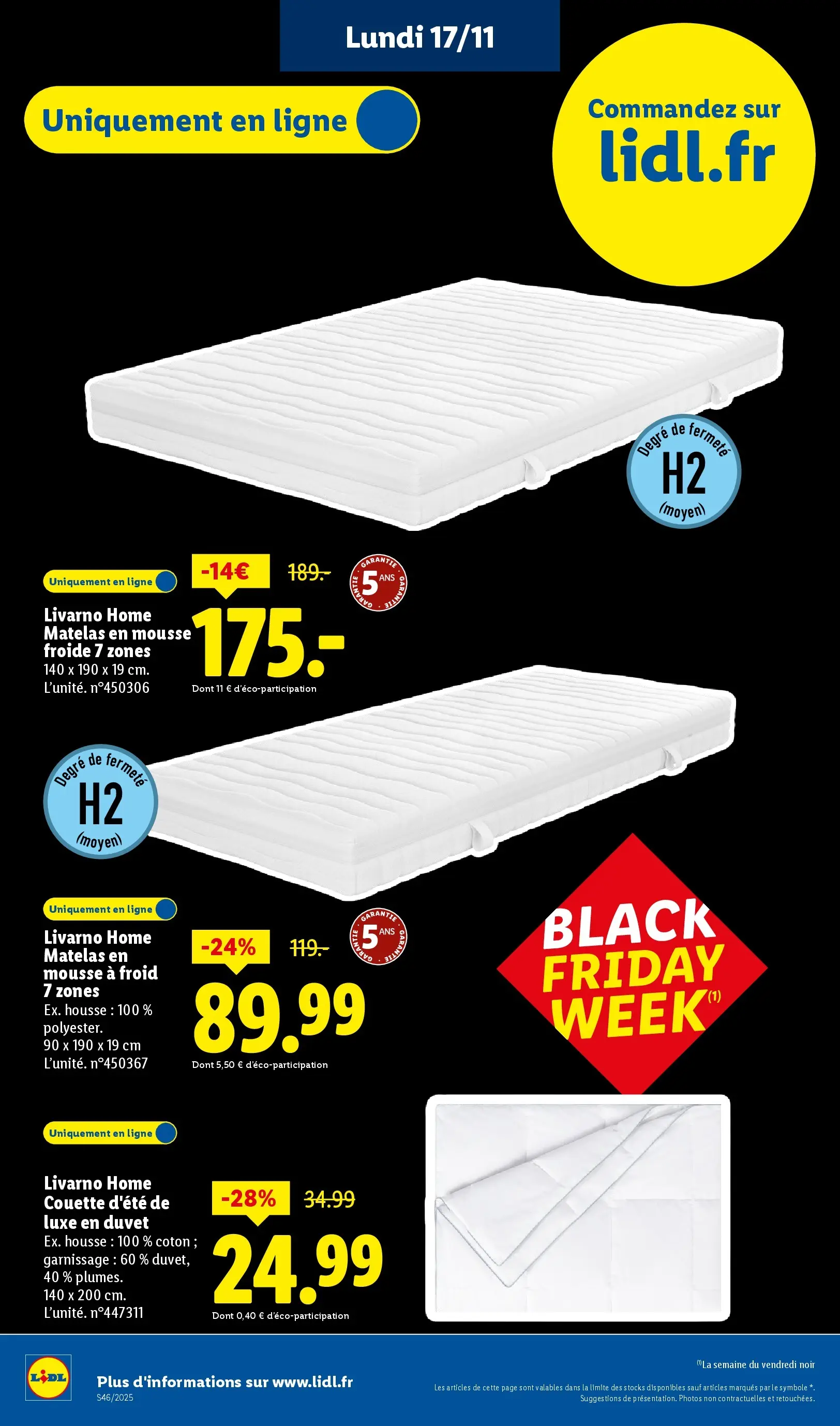 Catalogue LIDL du 09/11/2025 | Promo prospectus en ligne | Page: 79 Catalogue LIDL du 09/11/2025 | Promo prospectus en ligne | Page: 79