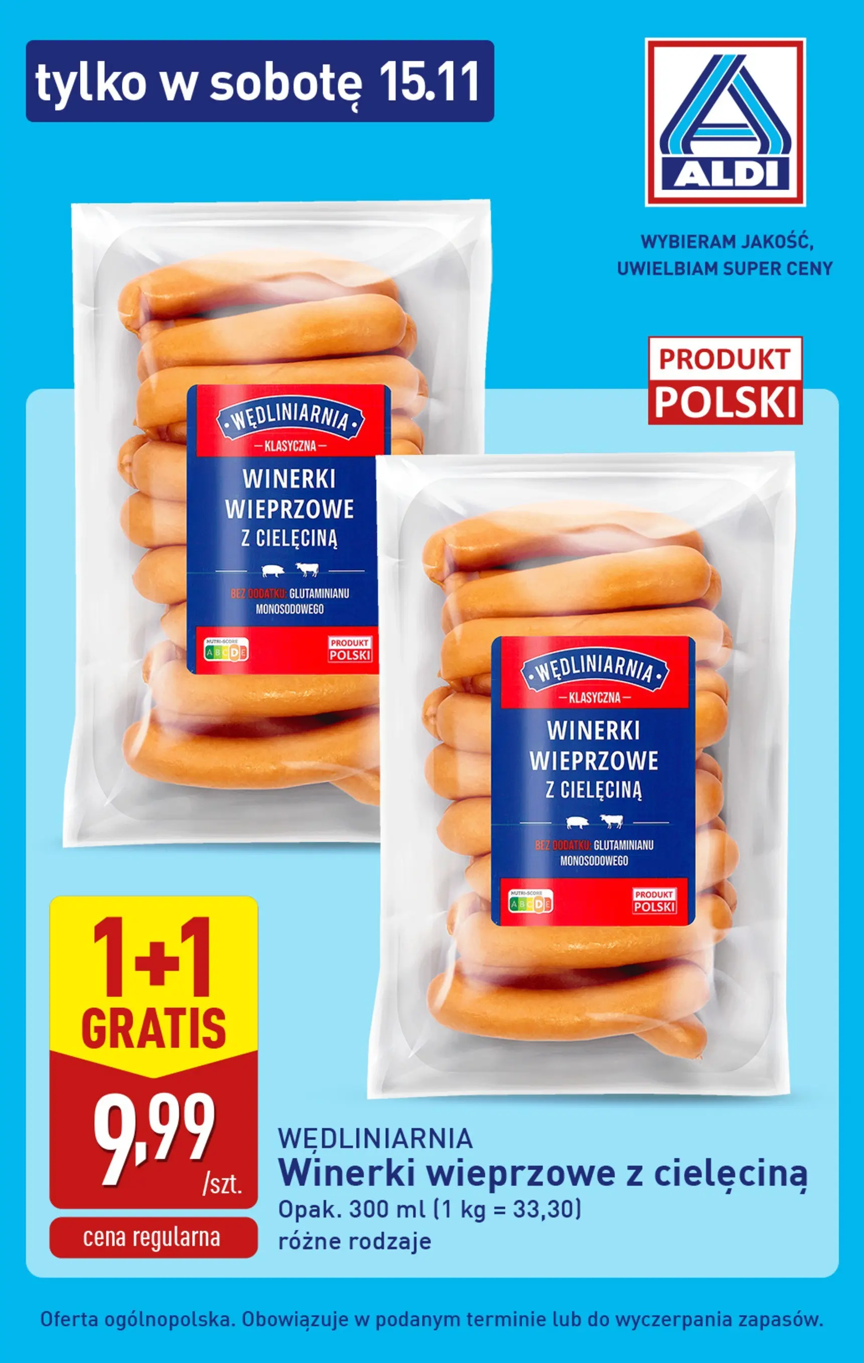 Aldi Gazetka - Tylko w sobotę od 15.11.2025 - Ulotka PDF, promocje | Strona: 6