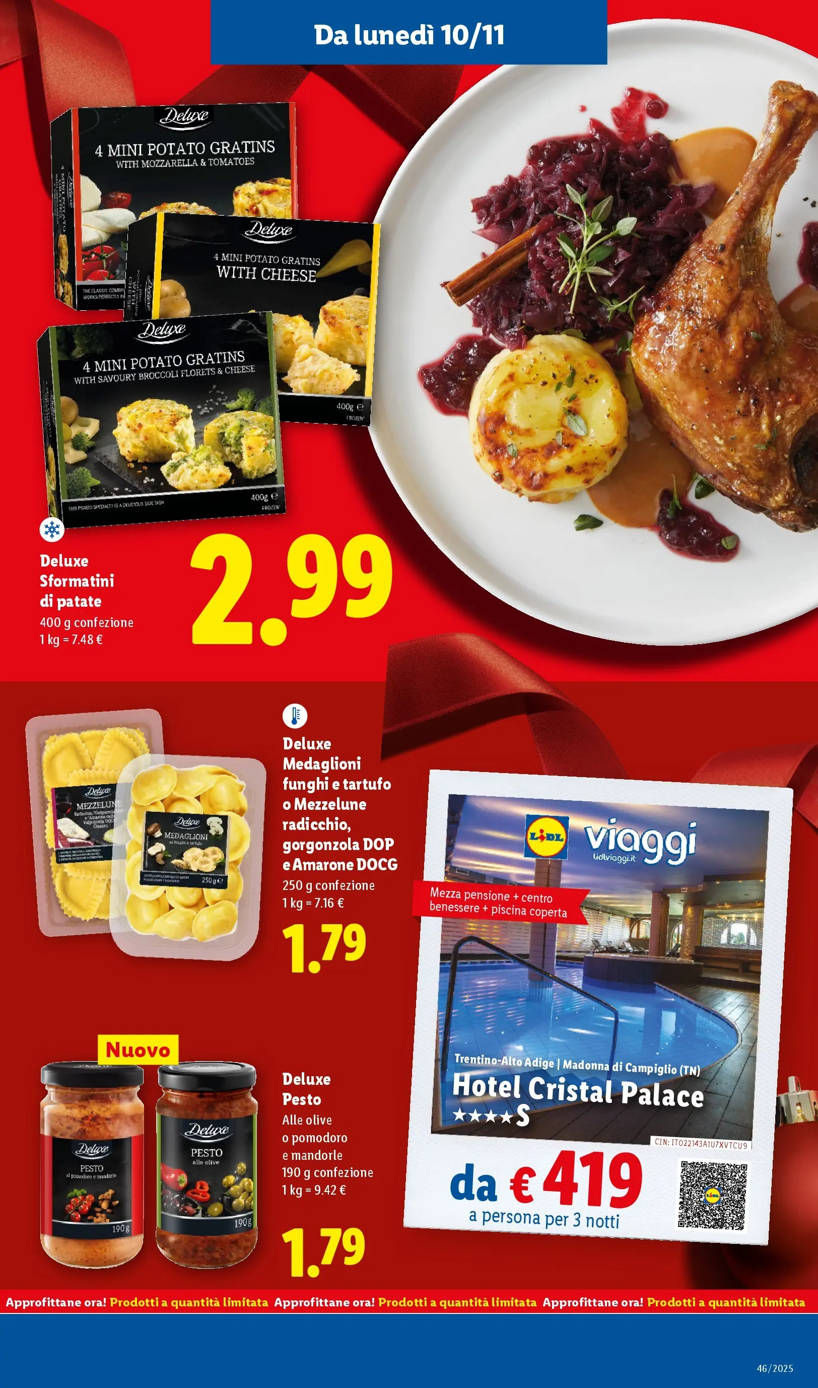 LIDL volantino della prossima settimana dal ﻿06/11/2025﻿ 📣 | Pagina: 13 | Prodotti: Tartufo, Piscina, Mandorle, Broccoli