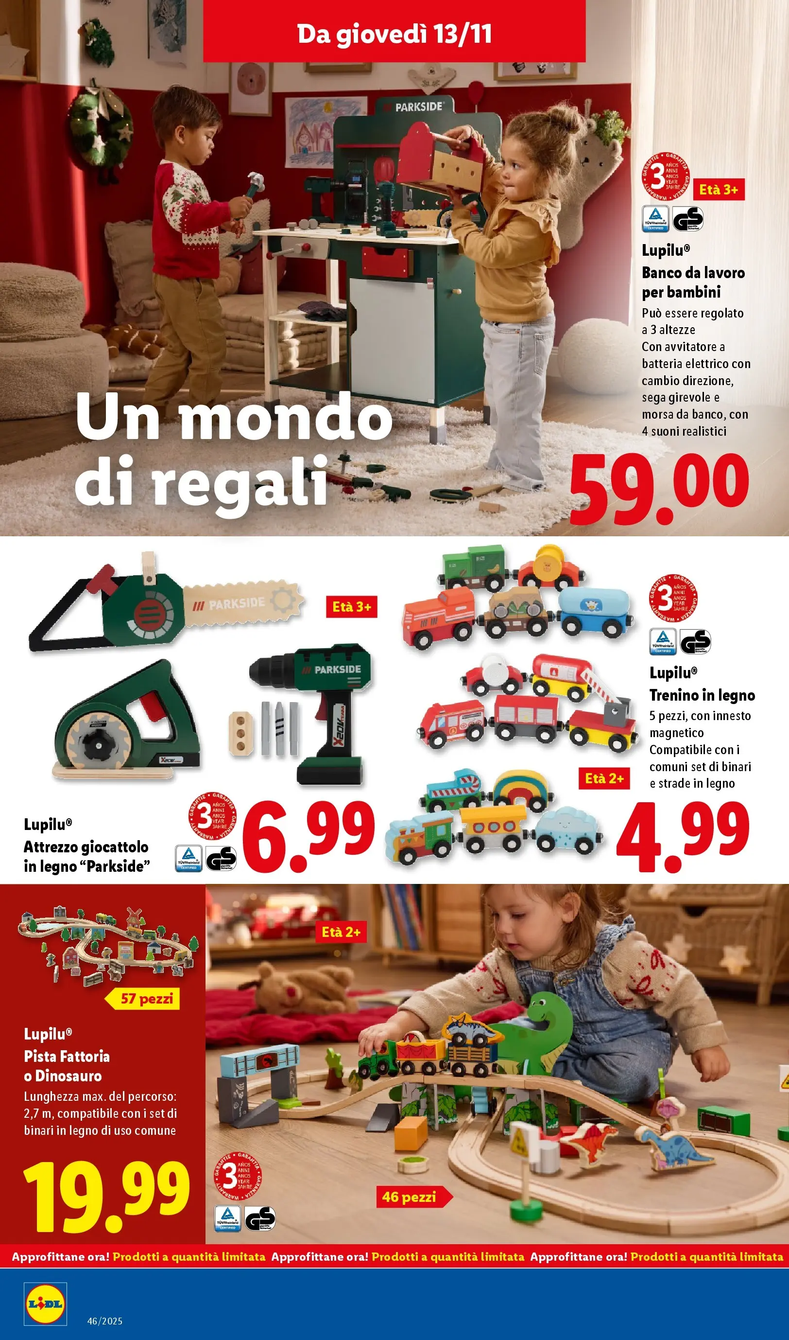 LIDL volantino della prossima settimana dal ﻿06/11/2025﻿ 📣 | Pagina: 42 | Prodotti: Avvitatore, Sega, Batteria