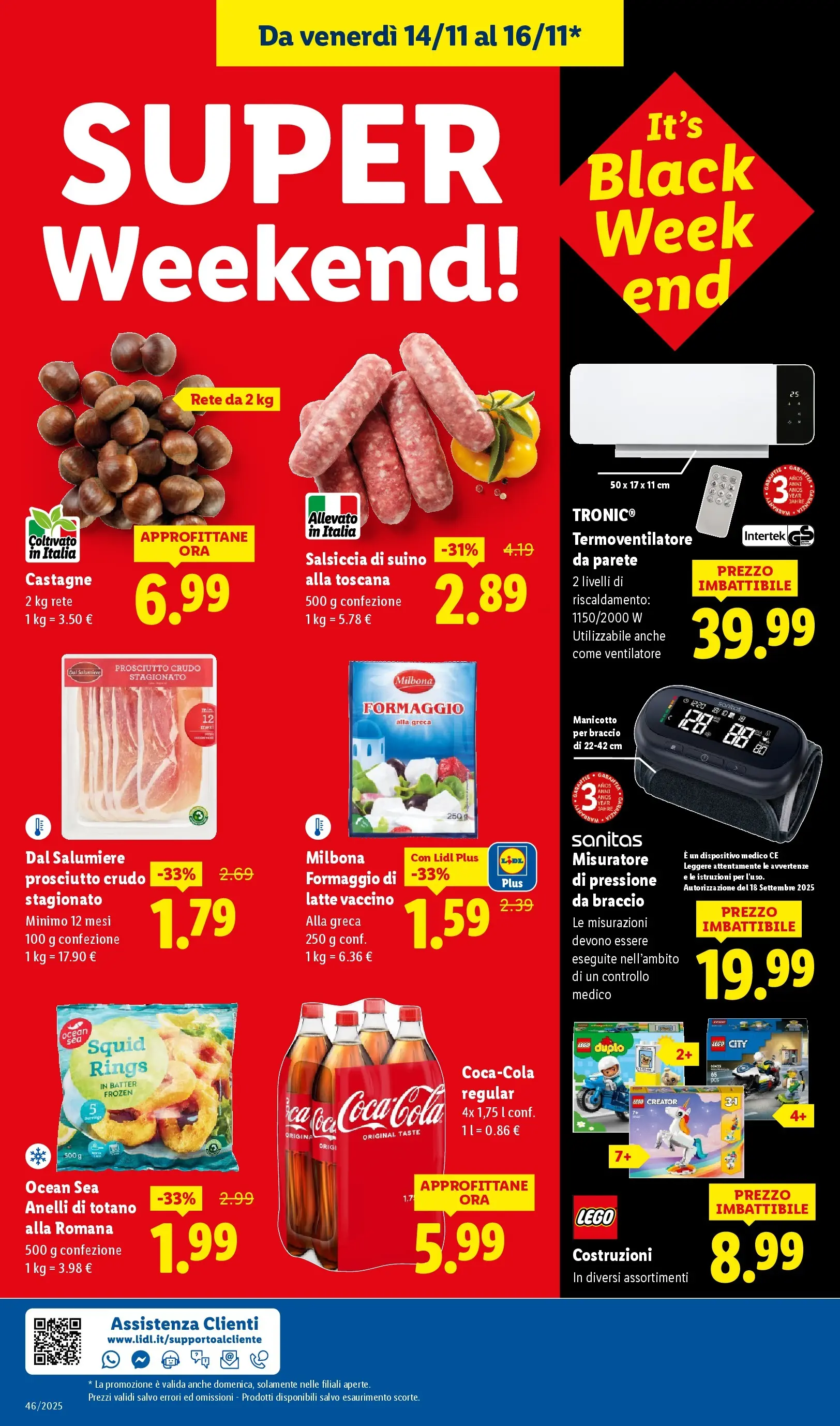 LIDL volantino della prossima settimana dal ﻿06/11/2025﻿ 📣 | Pagina: 52 | Prodotti: Ventilatore, Latte, Salsiccia, Totano