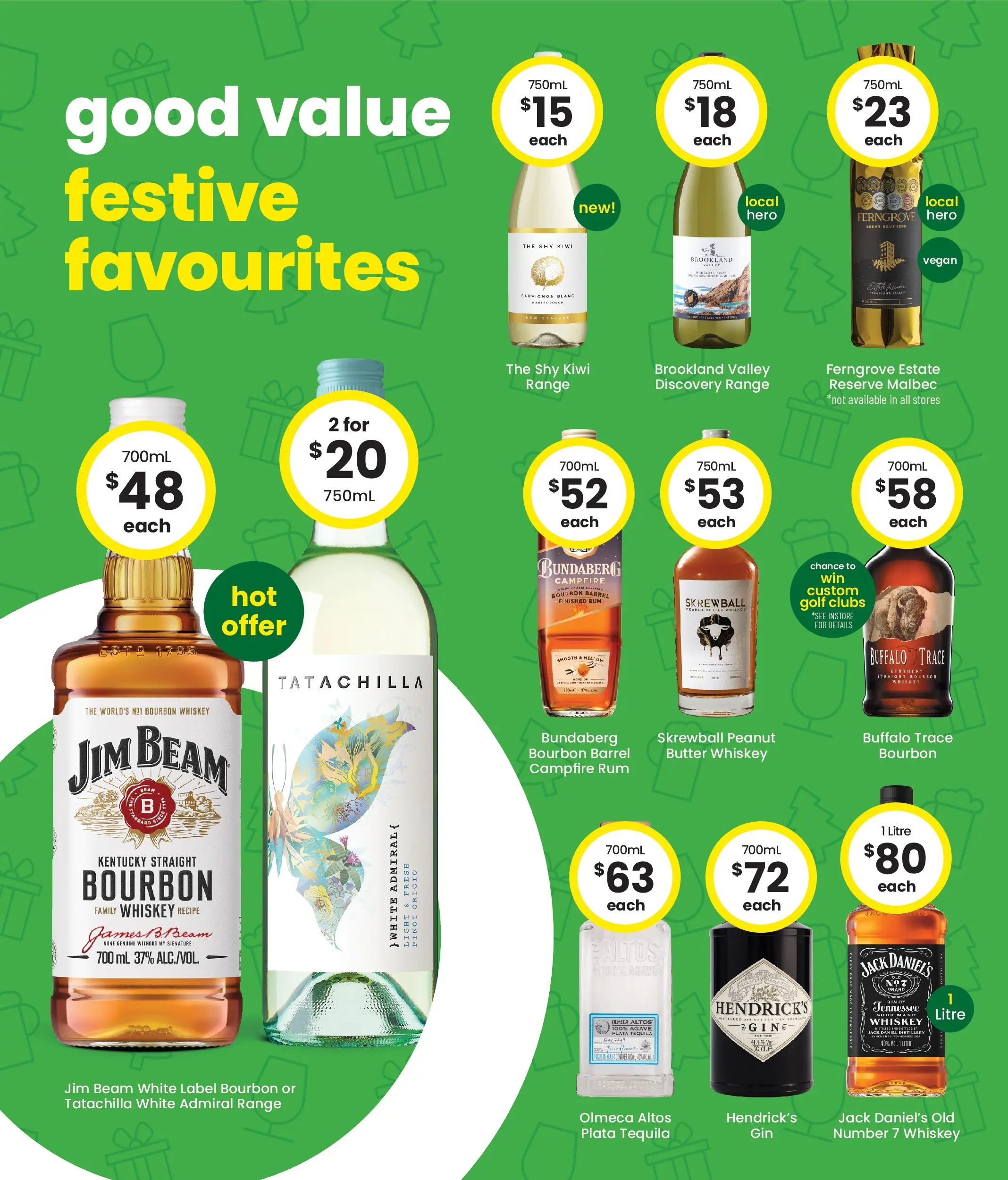 The Bottle-O - Good Value Gifts, From Good Value People. 10/11 - 09/11/2025 > weekly / monthly specials | Page: 4 | Products: Light, Butter, Whiskey, Rum