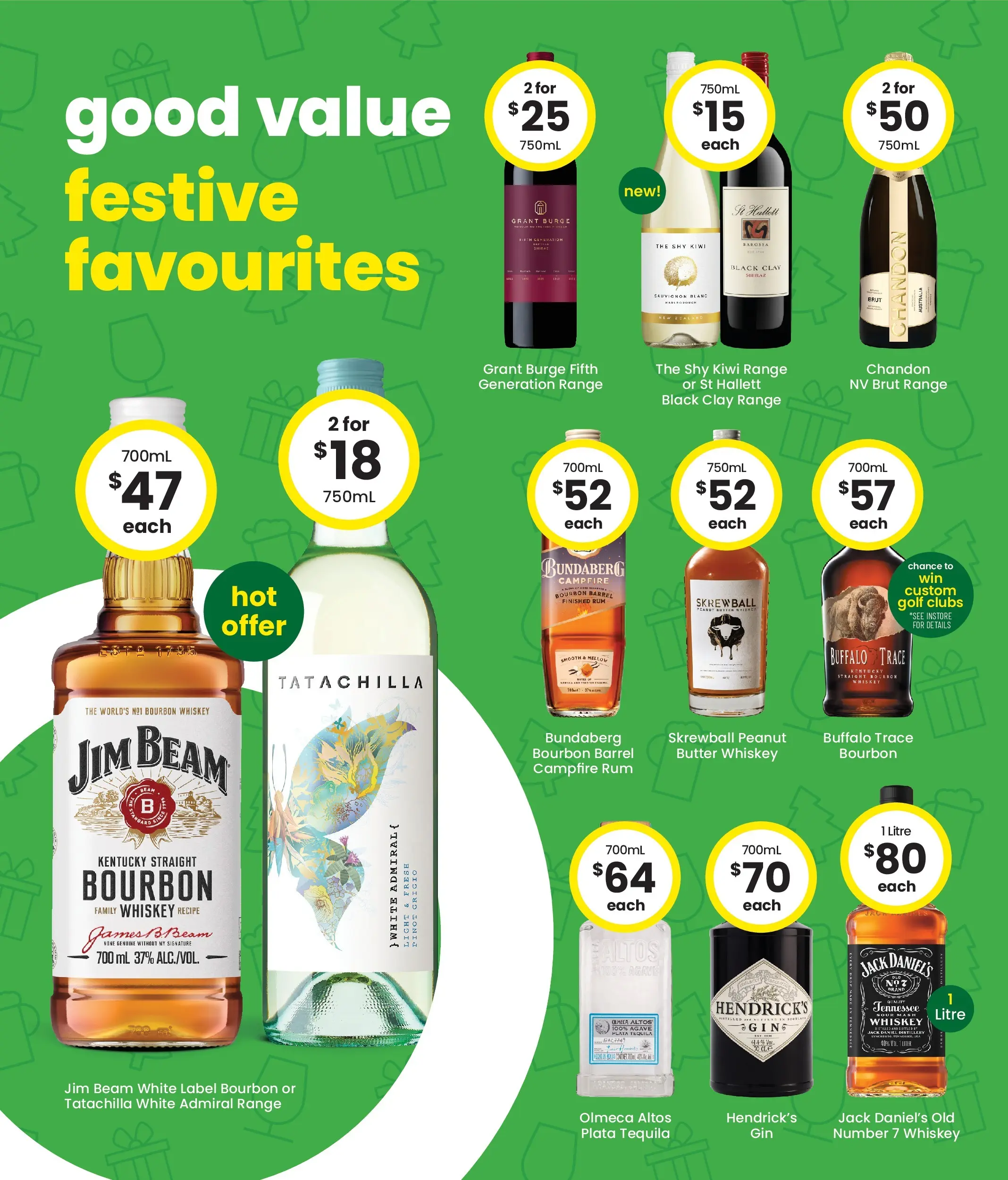 The Bottle-O - Good Value Gifts, From Good Value People. 10/11 - 09/11/2025 > weekly / monthly specials | Page: 4 | Products: Butter, Bourbon, Rum, Clay