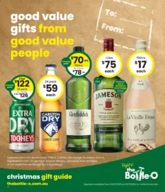 Preview of The Bottle-O Catalogue Howrah, Grove, Lauderdale - valid from 10.11.2025