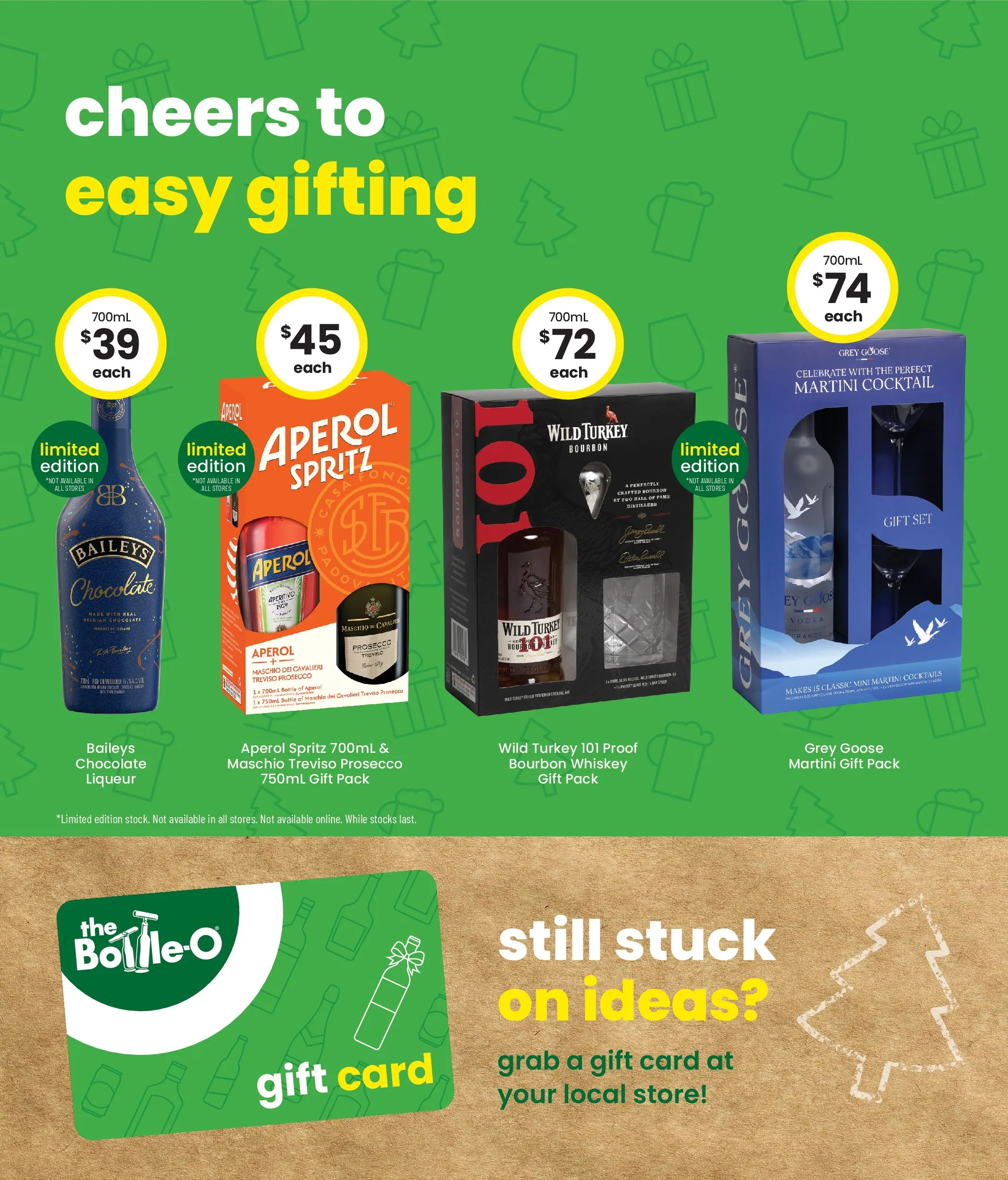 The Bottle-O - Good Value Gifts, From Good Value People. 10/11 - 09/11/2025 > weekly / monthly specials | Page: 2 | Products: Chocolate, Bourbon, Whiskey, Turkey