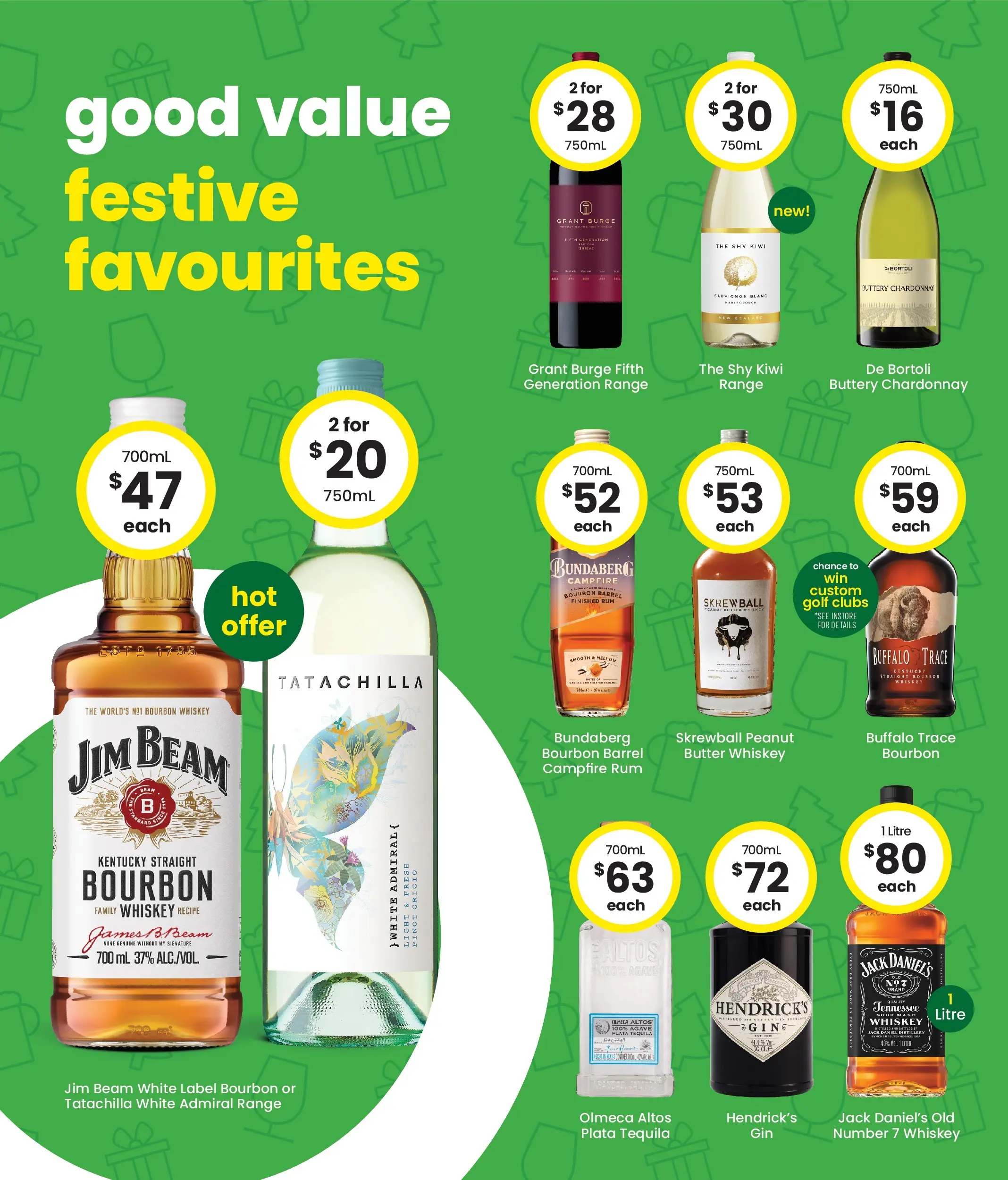 The Bottle-O - Good Value Gifts, From Good Value People. 10/11 - 09/11/2025 > weekly / monthly specials | Page: 4 | Products: Light, Butter, Whiskey, Rum