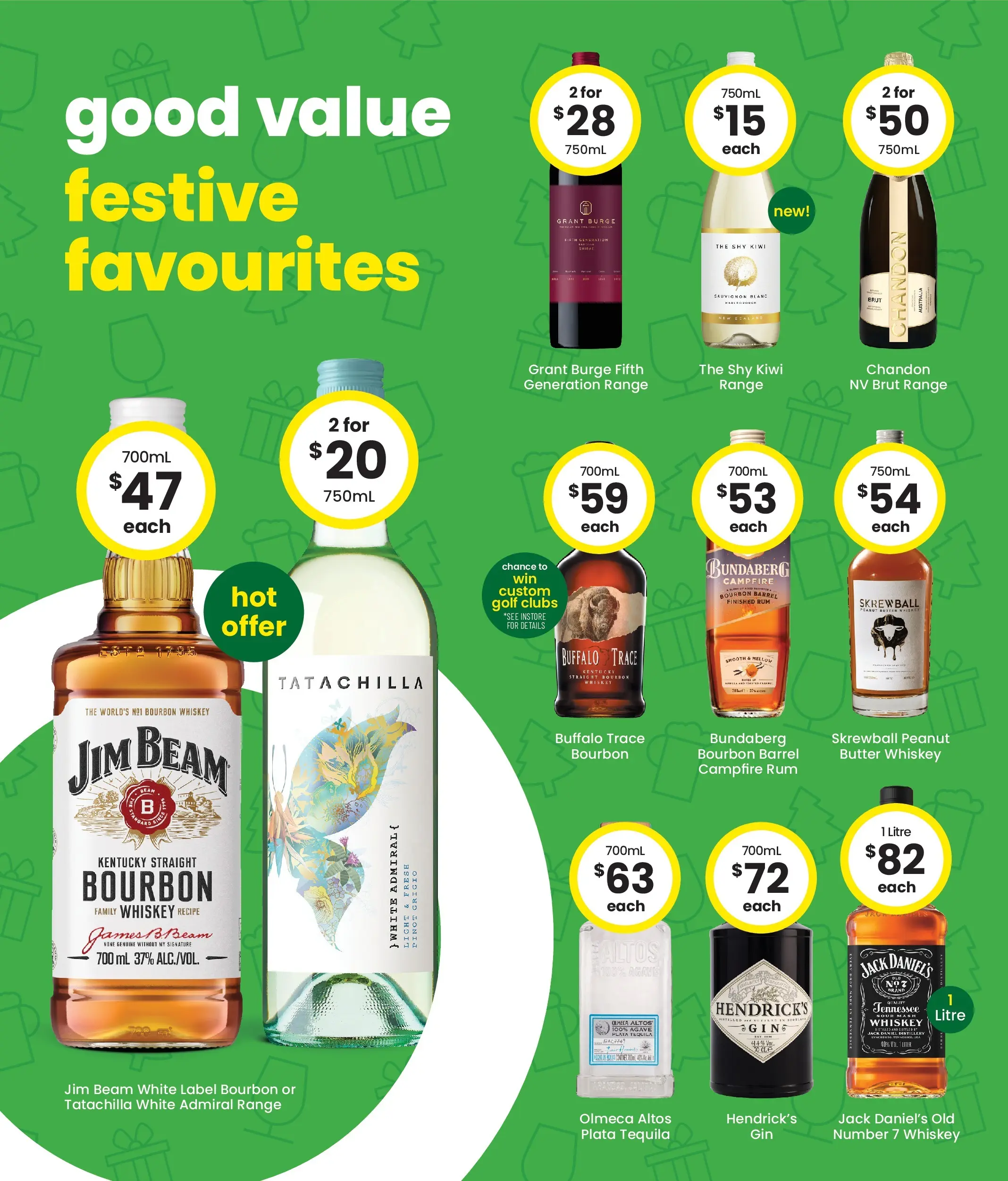 The Bottle-O - Good Value Gifts, For Good Value People. 10/11 - 09/11/2025 > weekly / monthly specials | Page: 4 | Products: Light, Bourbon, Whiskey, Rum