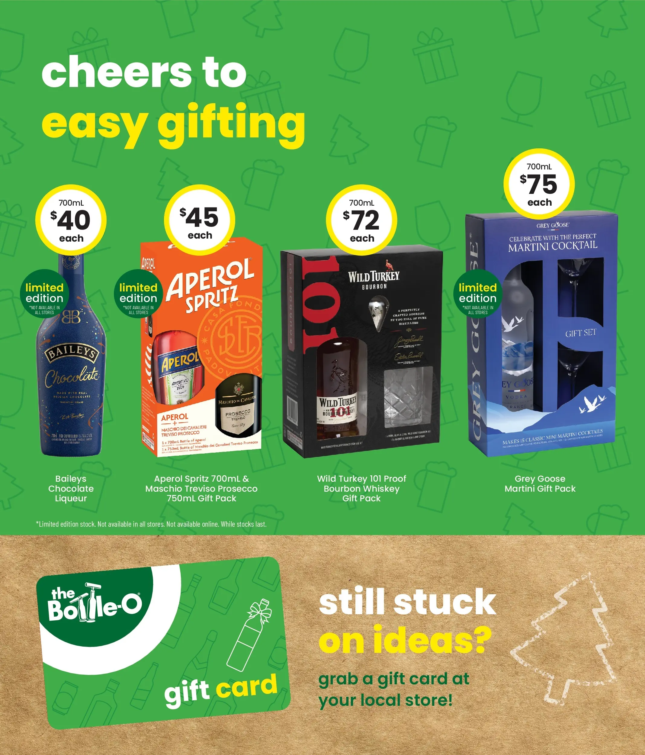 The Bottle-O Catalogue Wickham, Carrs Park, Londonderry - 10/11/2025 > weekly / monthly specials | Page: 2 | Products: Chocolate, Bourbon, Whiskey, Turkey