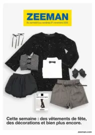 Cette semaine : des vêtements de fête, des décorations et bien plus encore.