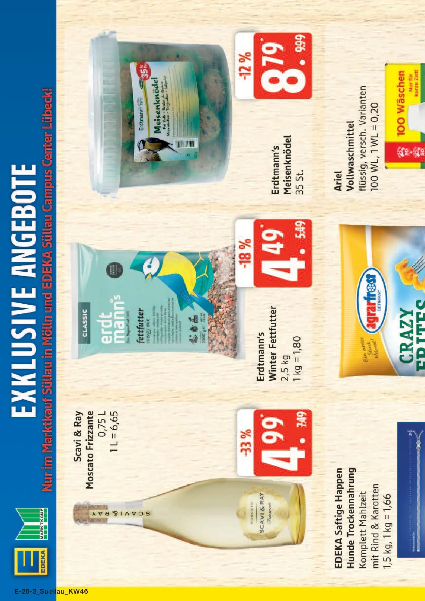 Edeka prospekt Ratzeburg	 (ab 10.11.2025) » Angebote Online | Seite: 20 | Produkte: Energy, Ariel