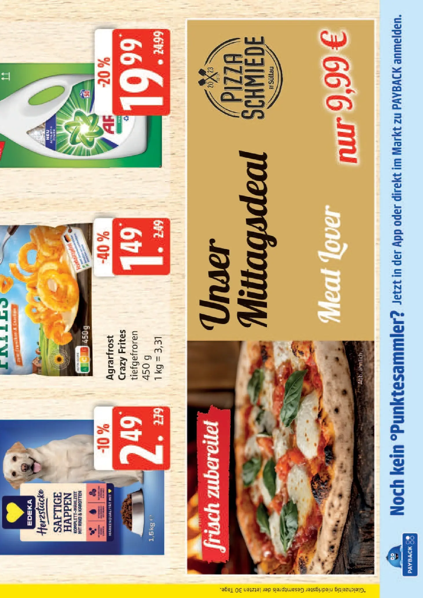 Edeka prospekt Ratzeburg	 (ab 10.11.2025) » Angebote Online | Seite: 21 | Produkte: Pizza