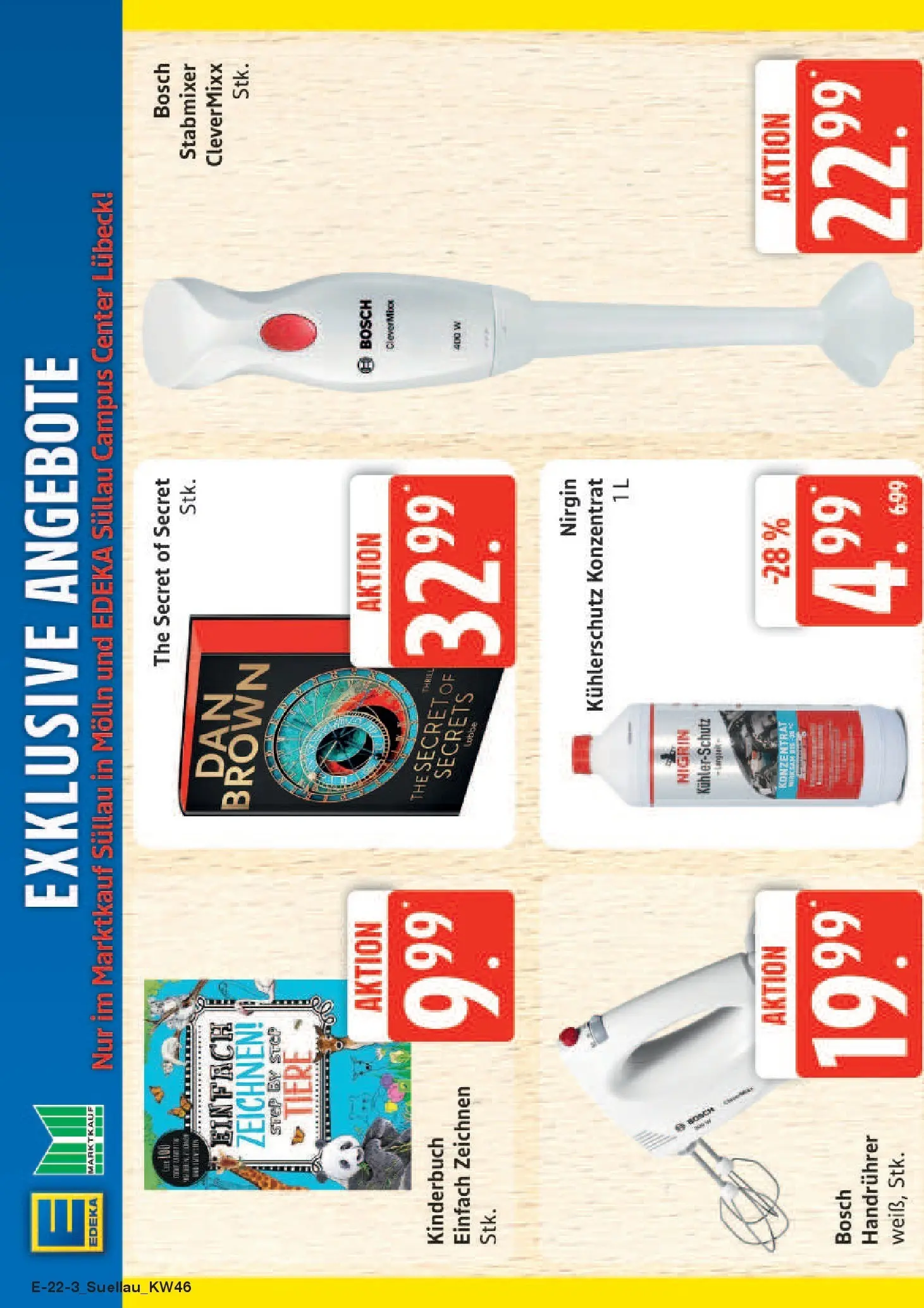 Edeka prospekt Ratzeburg	 (ab 10.11.2025) » Angebote Online | Seite: 24 | Produkte: Bosch, Stabmixer