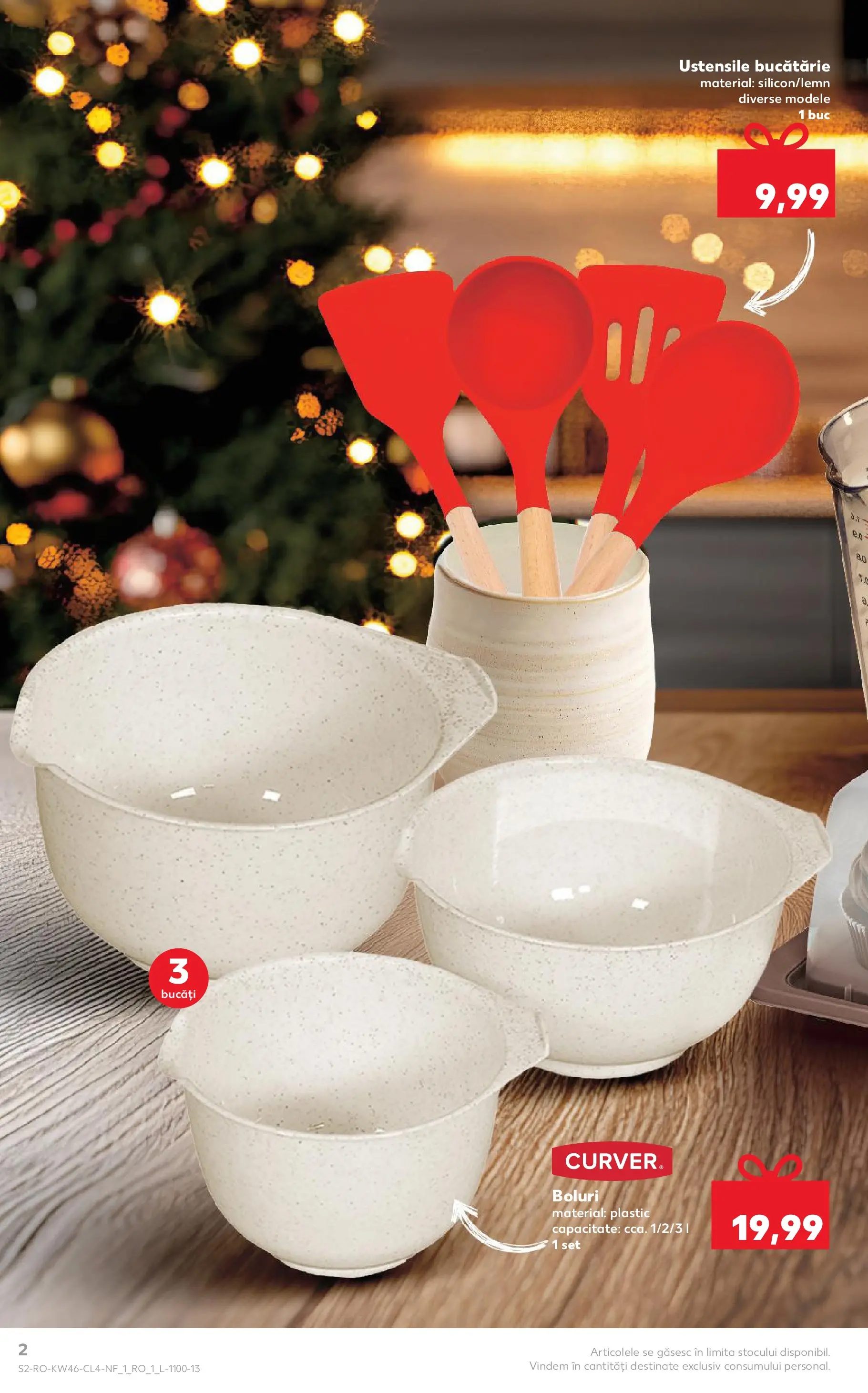 Catalog Kaufland - Bârlad 11.11.2025 - Revista si Oferta | Pagină: 2 | Produse: Bucătărie