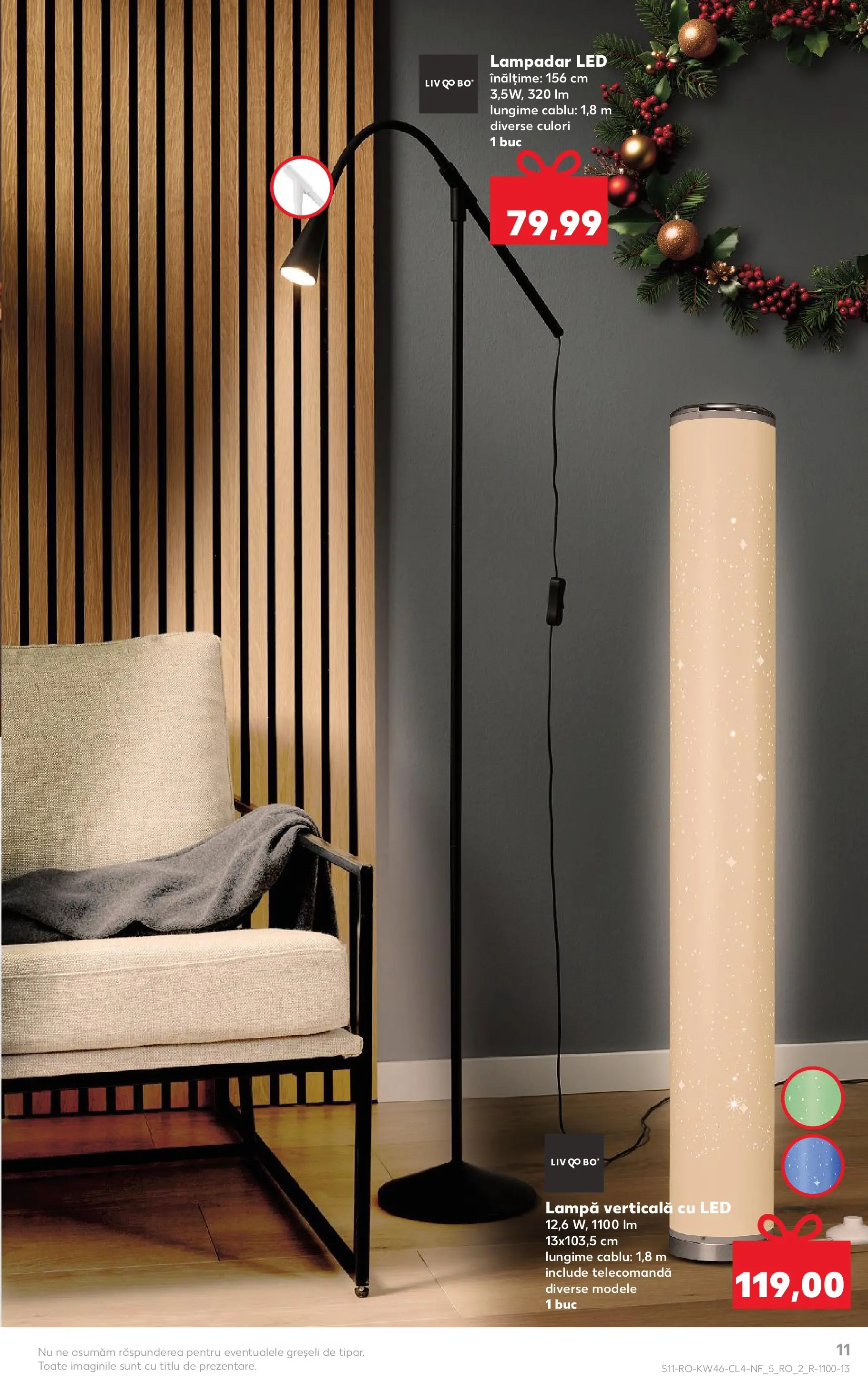 Catalog Kaufland - Bârlad 11.11.2025 - Revista si Oferta | Pagină: 11 | Produse: Cablu, Babak, Lampă