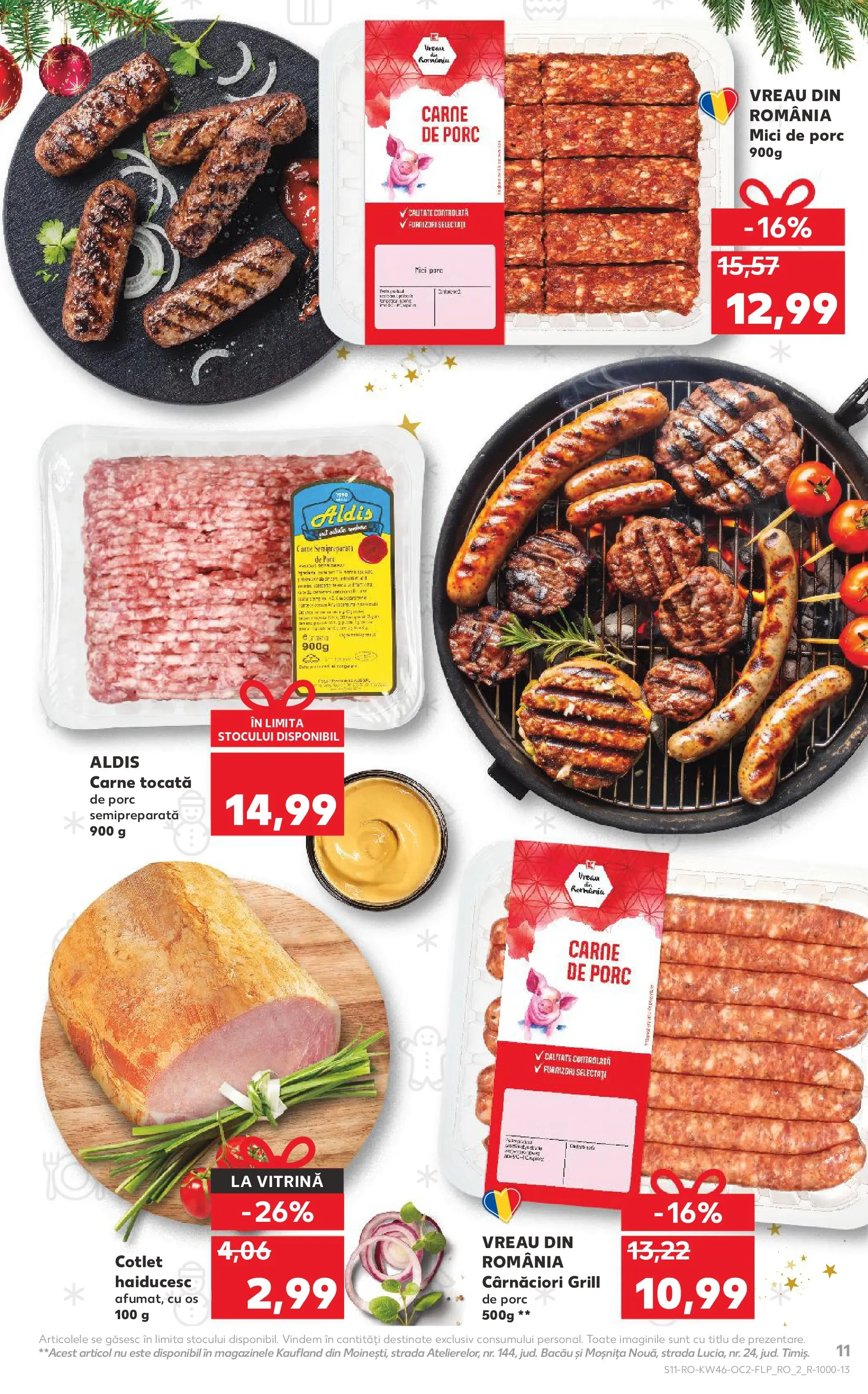 Catalog Kaufland - Domnesti 11.11.2025 - Revista si Oferta | Pagină: 11 | Produse: Grill, Lait de coco, Mici, Carne tocată