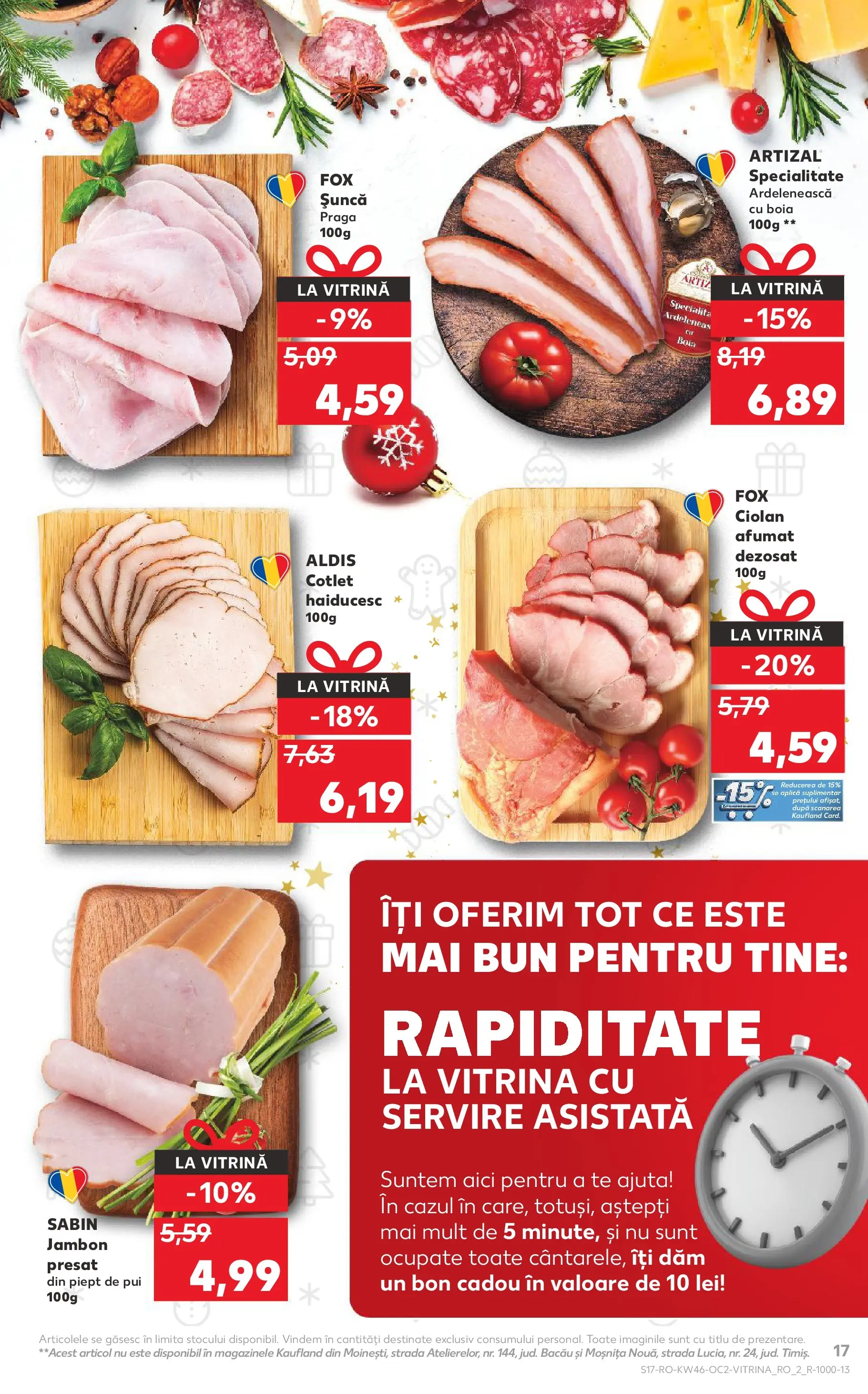 Catalog Kaufland - Domnesti 11.11.2025 - Revista si Oferta | Pagină: 17 | Produse: Lait de coco, Hacıyatmaz Kedi Oyuncağı, Vitrină, Șuncă