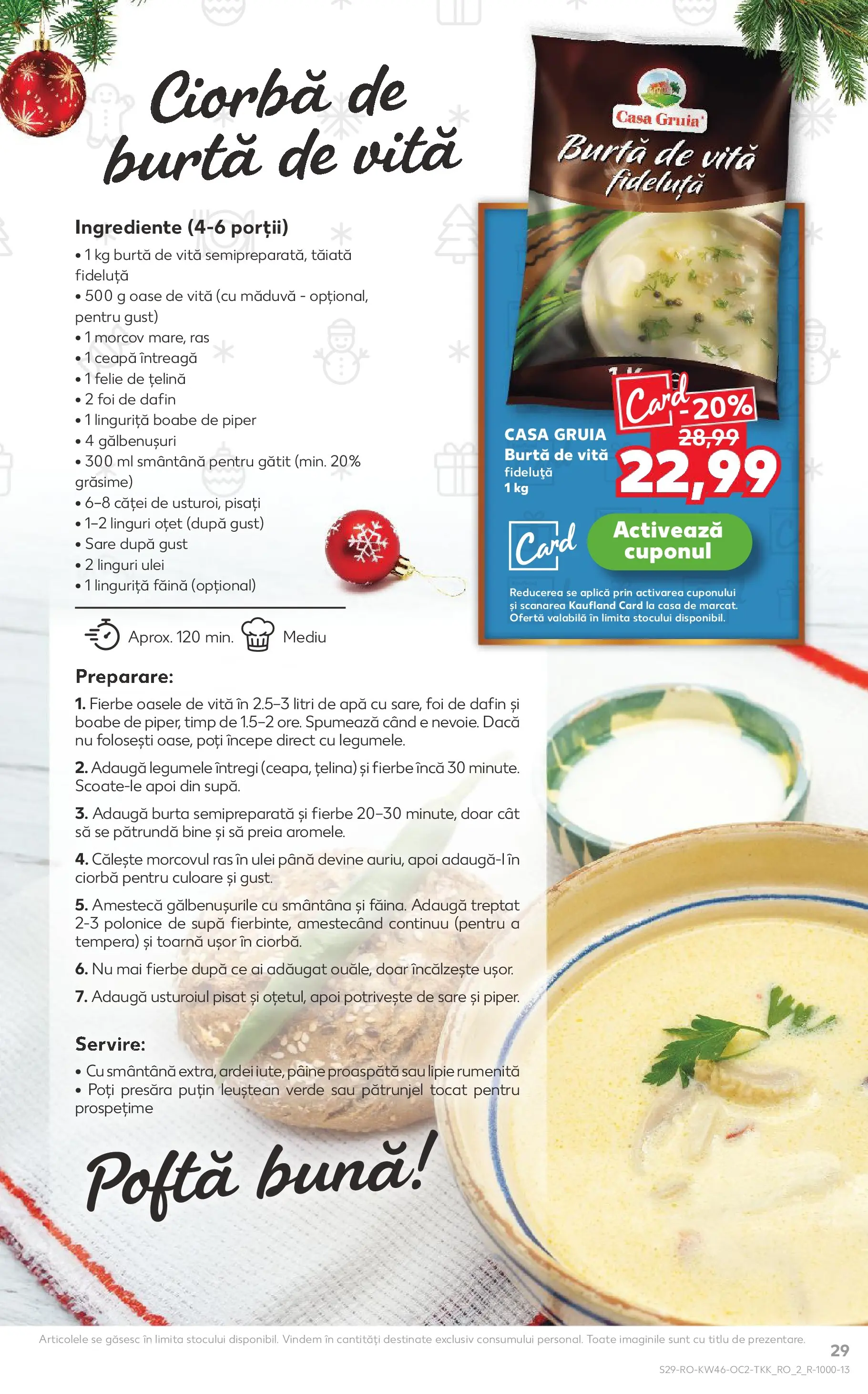 Catalog Kaufland - Domnesti 11.11.2025 - Revista si Oferta | Pagină: 29 | Produse: Linguri, Făină, Apă, Piper