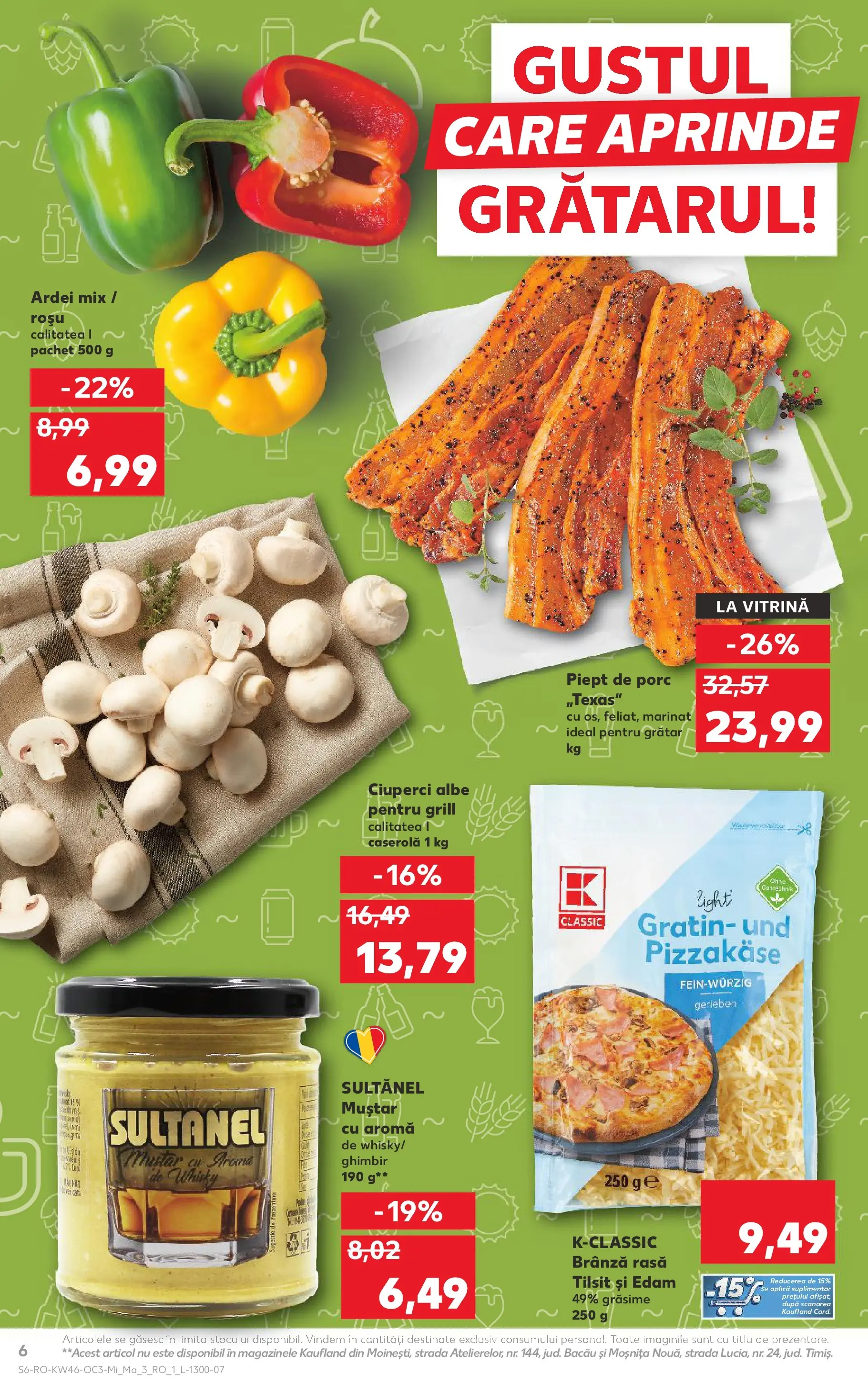 Catalog Kaufland - Baia Mare 12.11.2025 - Revista si Oferta | Pagină: 6 | Produse: Grill, Grătar, Vitrină, Ciuperci