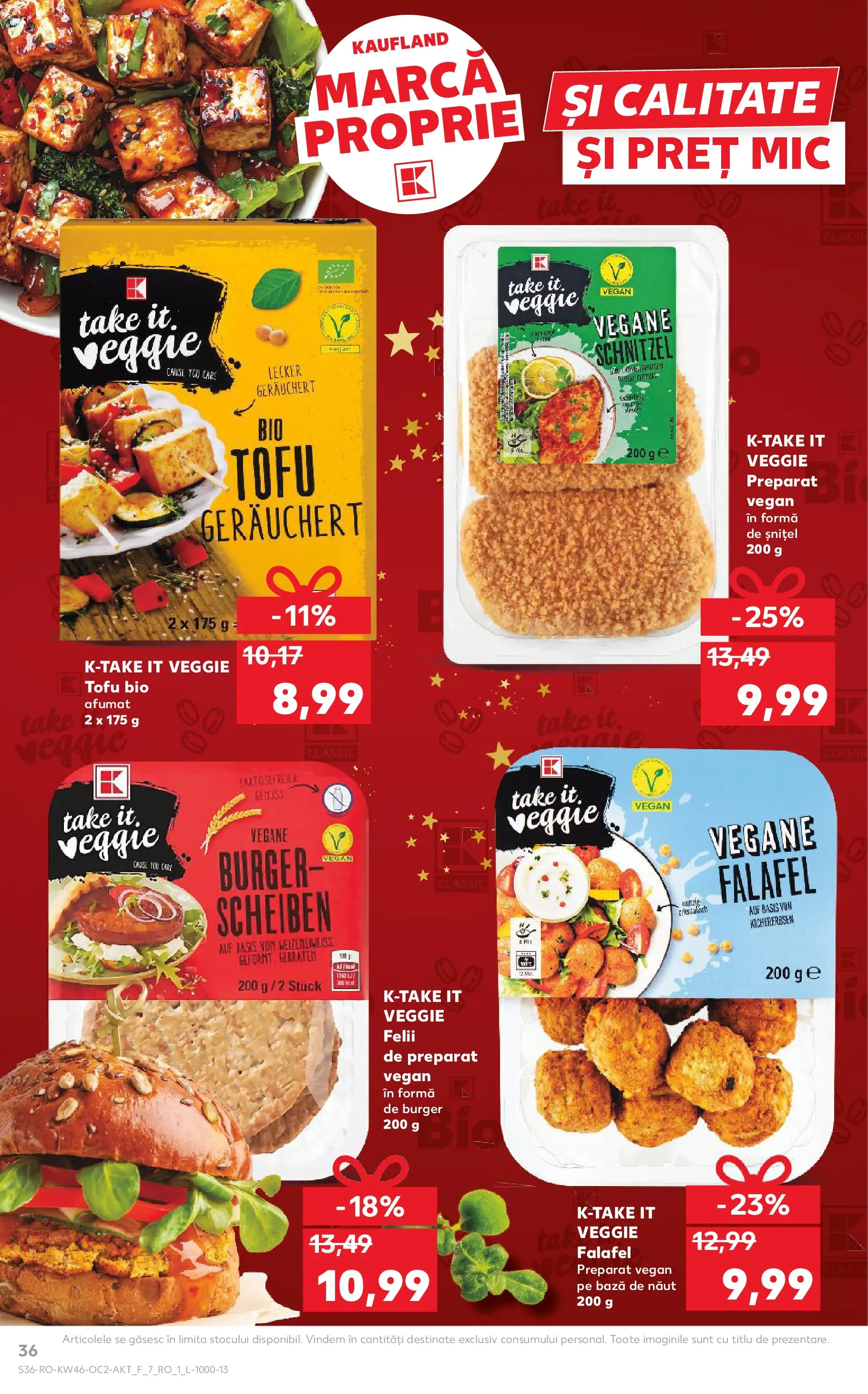 Catalog Kaufland - Domnesti 11.11.2025 - Revista si Oferta | Pagină: 36 | Produse: Şerit ödül, Burger