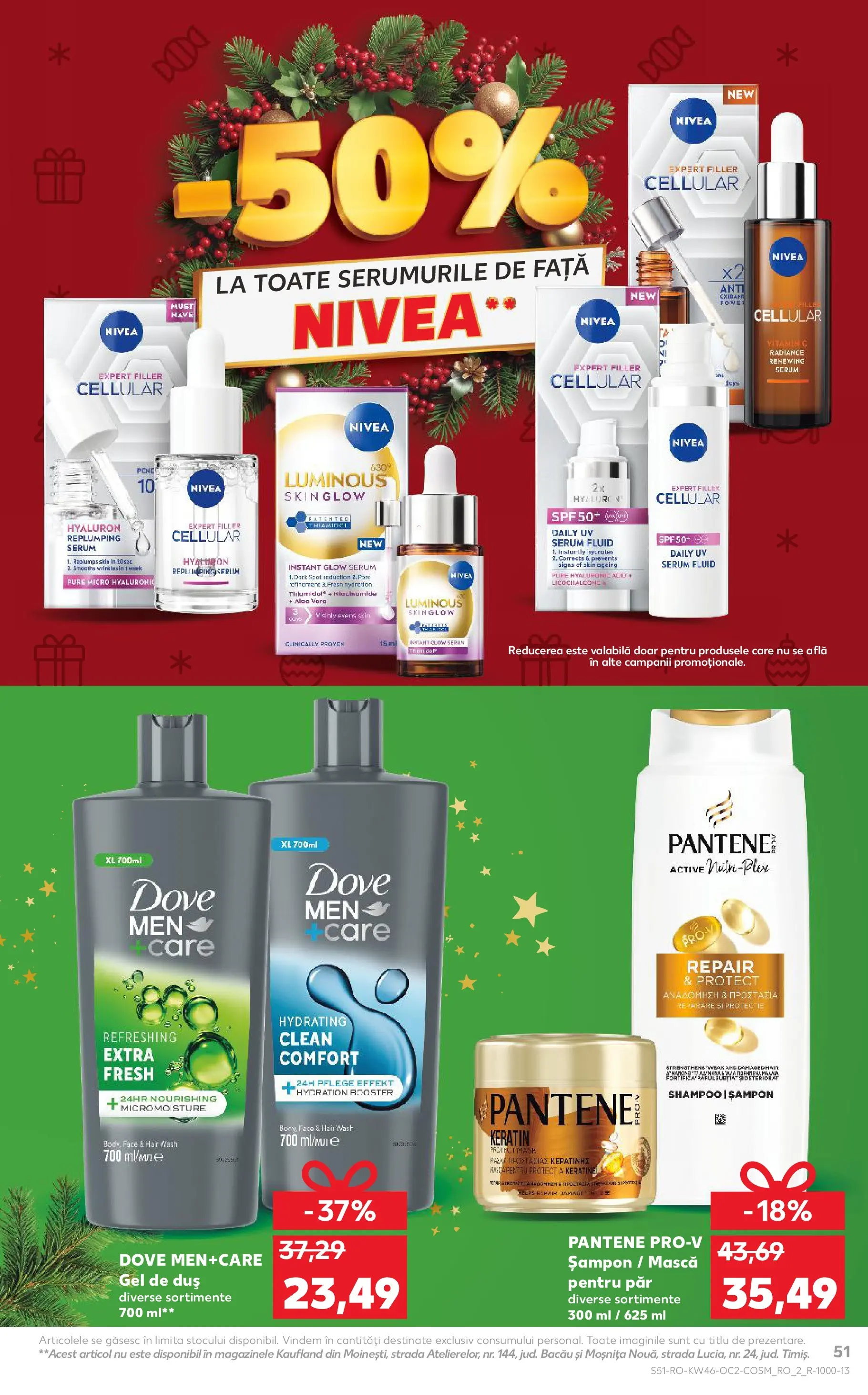 Catalog Kaufland - Domnesti 11.11.2025 - Revista si Oferta | Pagină: 51 | Produse: Serum, Pomelo, Șampon, Gel de duș