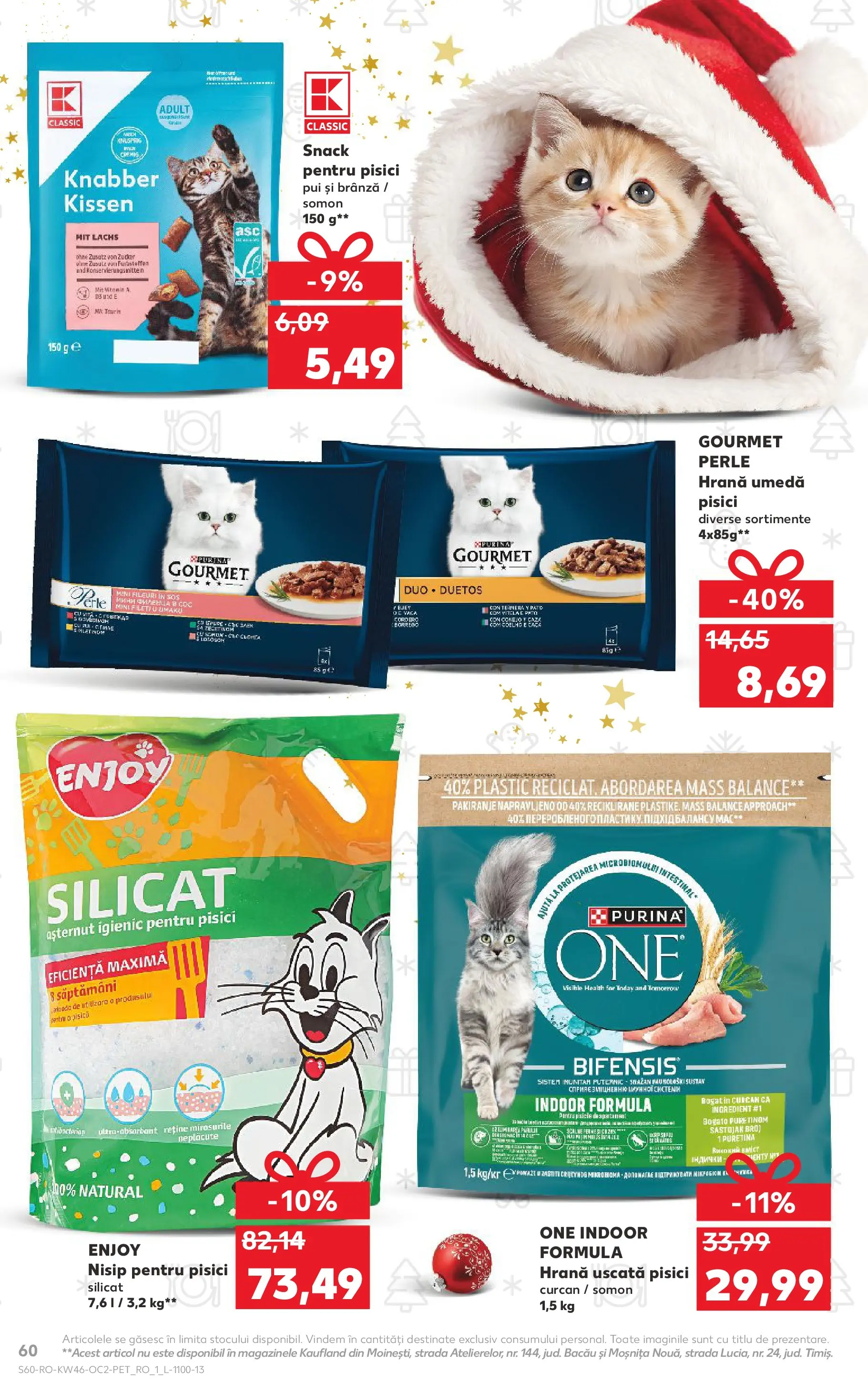 Catalog Kaufland - Bârlad 11.11.2025 - Revista si Oferta | Pagină: 60 | Produse: Akrilik boya, Hacıyatmaz Kedi Oyuncağı, Brânză
