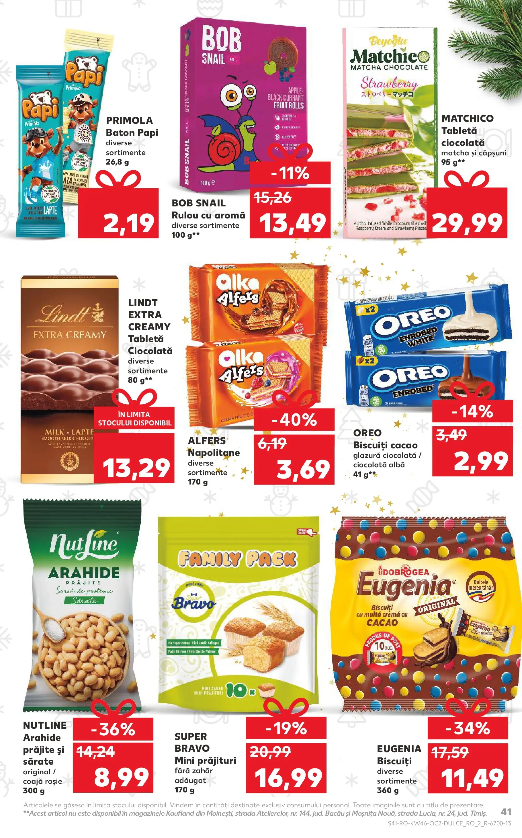 Catalog Kaufland - Comarnic 11.11.2025 - Revista si Oferta | Pagină: 41 | Produse: Tabletă, Masaüstü kılıfı, Ulei, Cacao