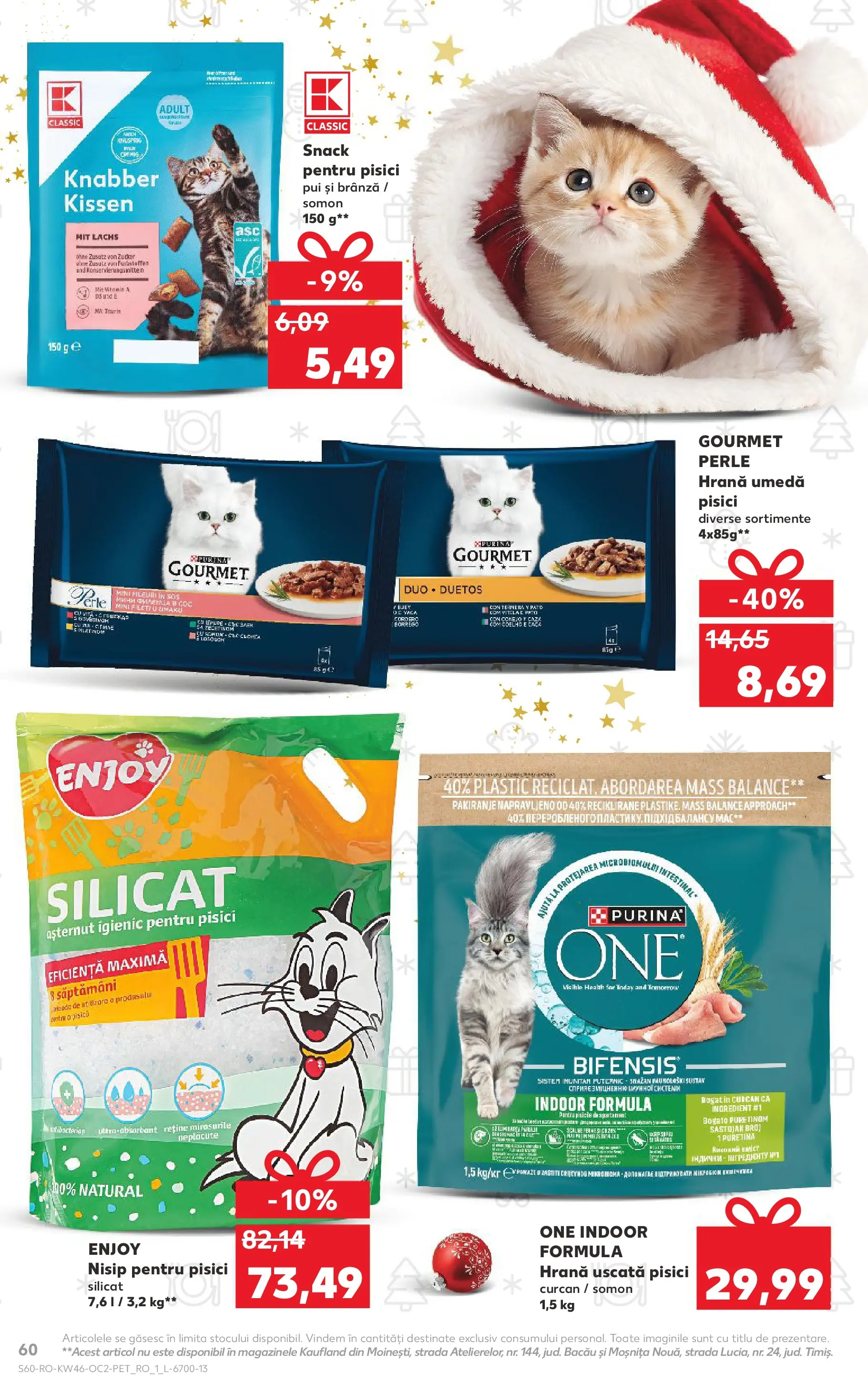 Catalog Kaufland - Comarnic 11.11.2025 - Revista si Oferta | Pagină: 60 | Produse: Akrilik boya, Hacıyatmaz Kedi Oyuncağı, Brânză