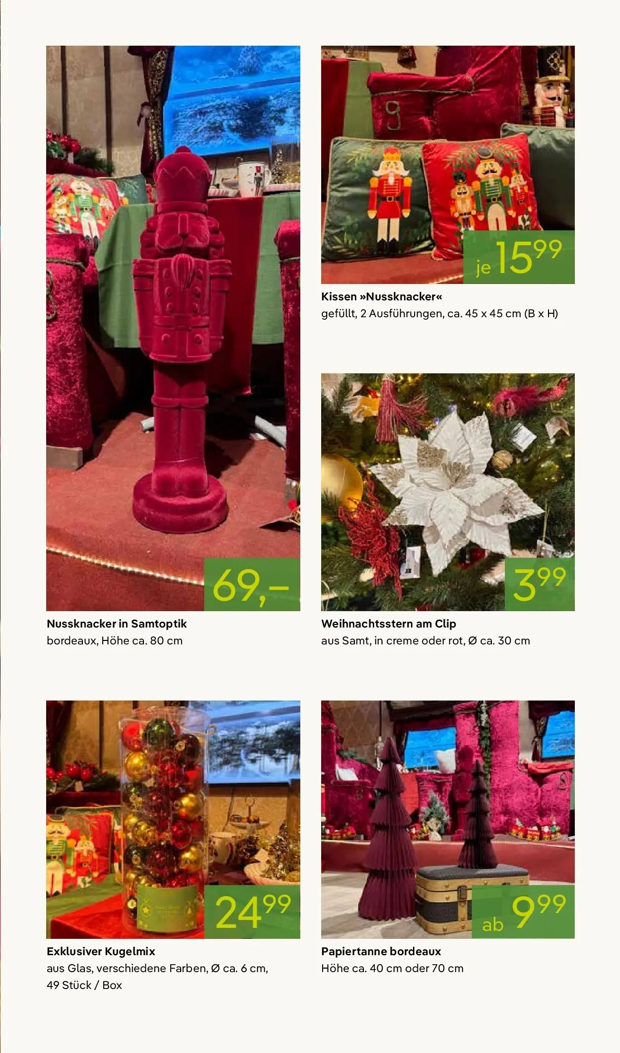 Pflanzen-Kölle - Pflanzen-Kölle: Schönster Weihnachtsmarkt (ab 10.11.2025) zum Blättern | Seite: 7 | Produkte: Kissen, Box, Creme