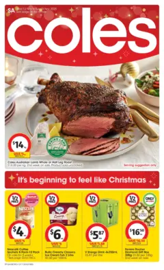 Preview of Coles Catalogue SA - valid from 12.11.2025 Preview of Coles Catalogue SA - valid from 12.11.2025