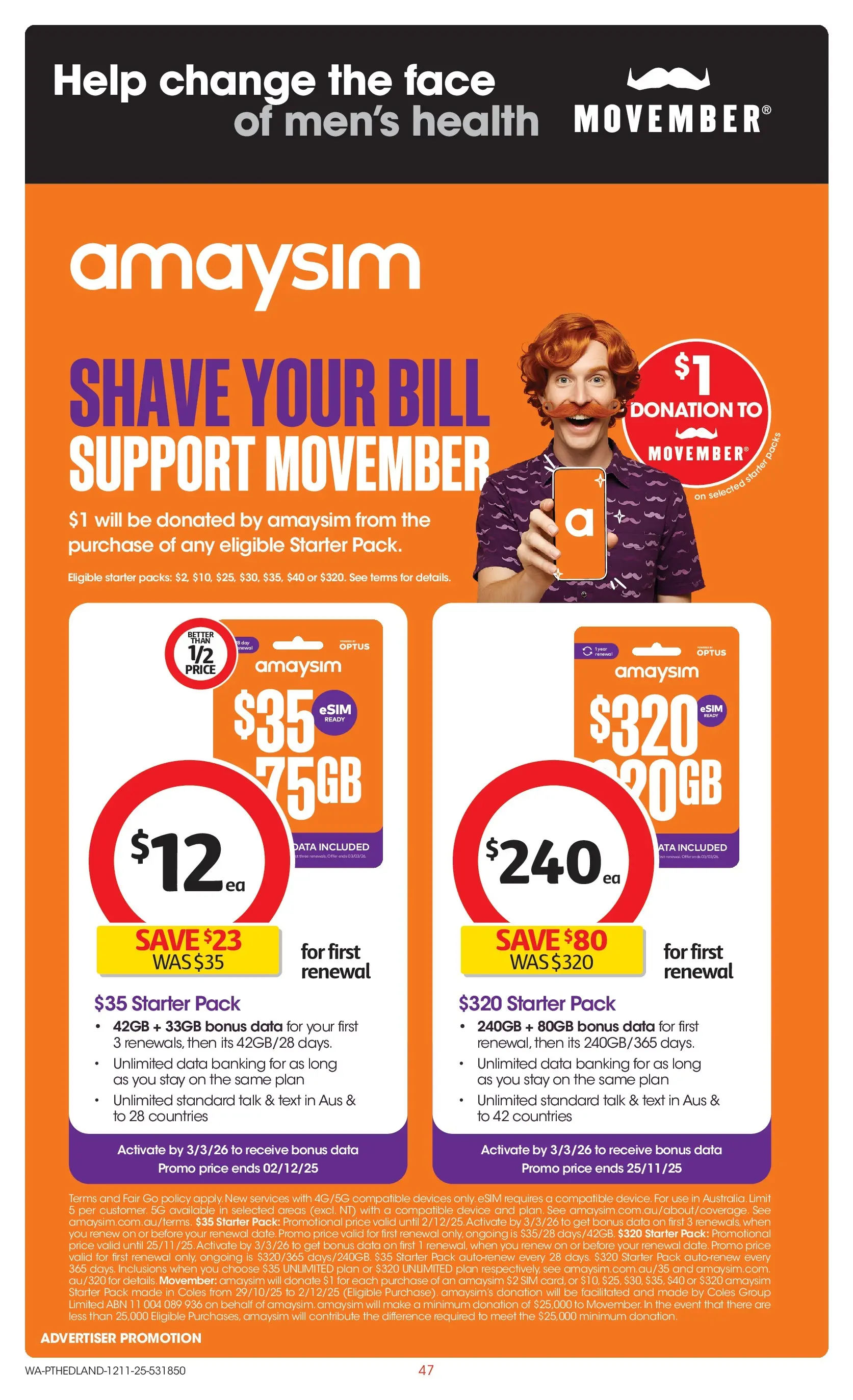 ﻿﻿Coles catalogue valid from 12/11/2025 > Online Australia | Page: 47 | Products: Device