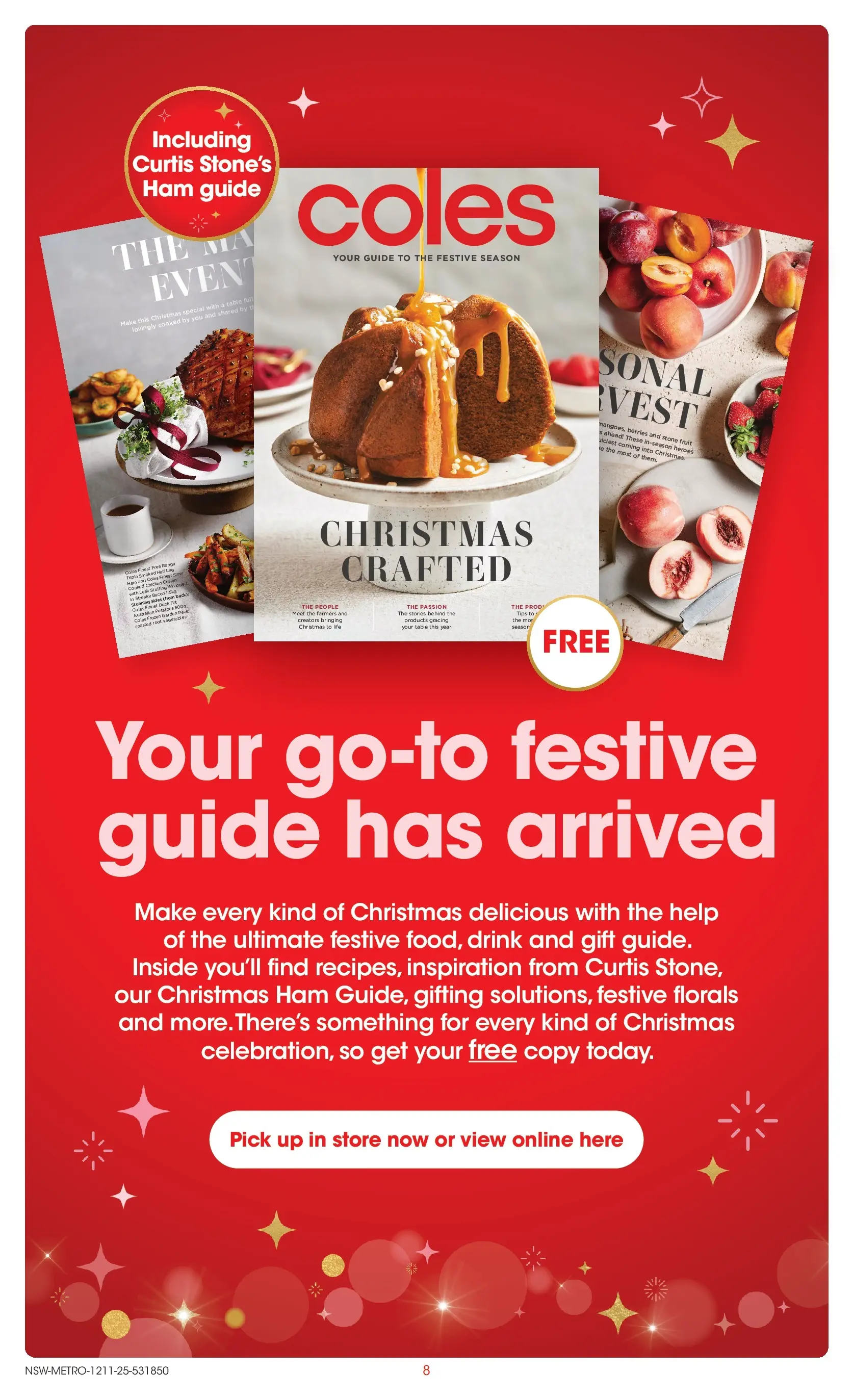 ﻿﻿Coles catalogue valid from 12/11/2025 > Online Australia | Page: 8 | Products: Duck, Ham, Chicken, Vegetables