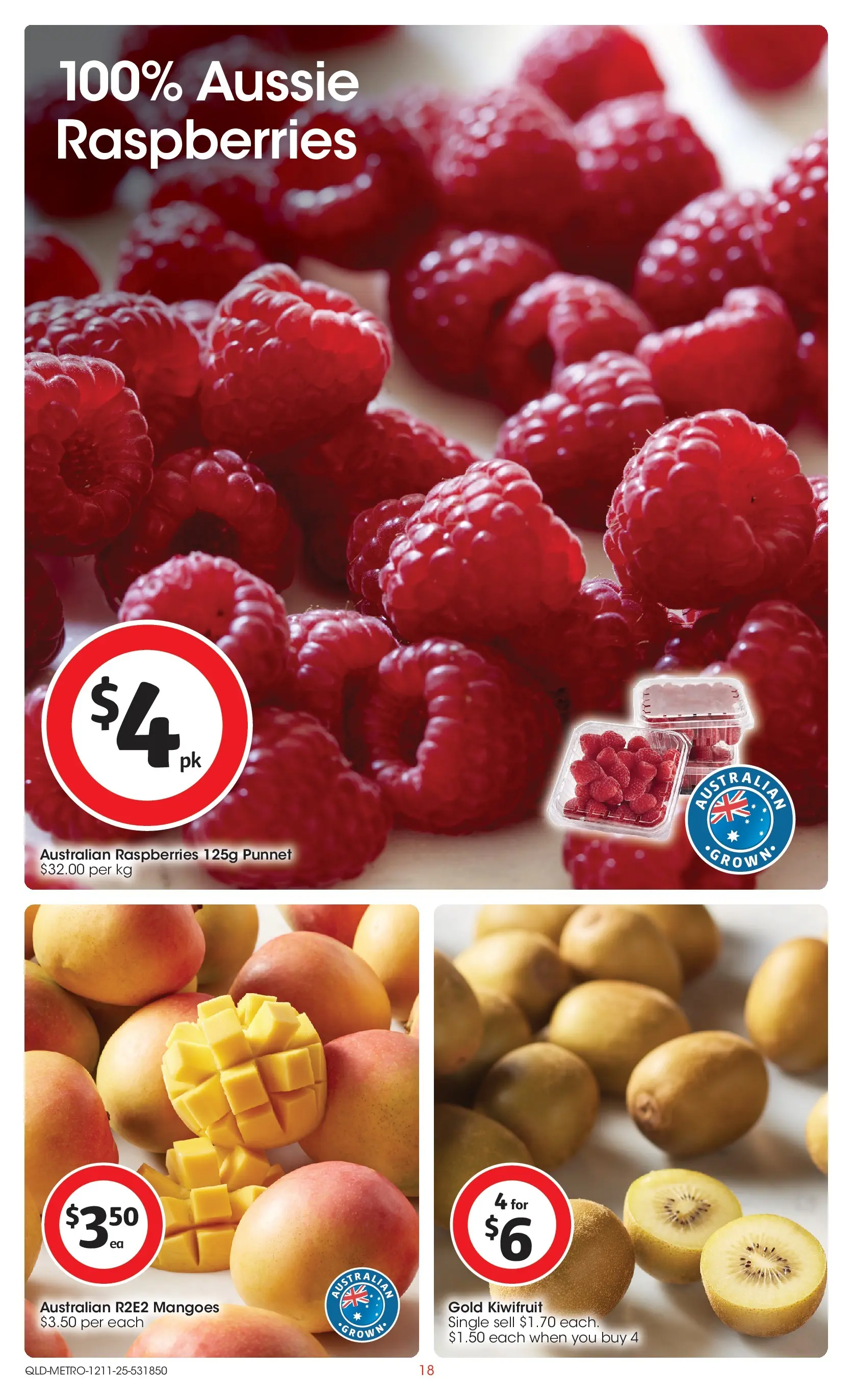 ﻿﻿Coles catalogue valid from 12/11/2025 > Online Australia | Page: 18 | Products: Kiwifruit