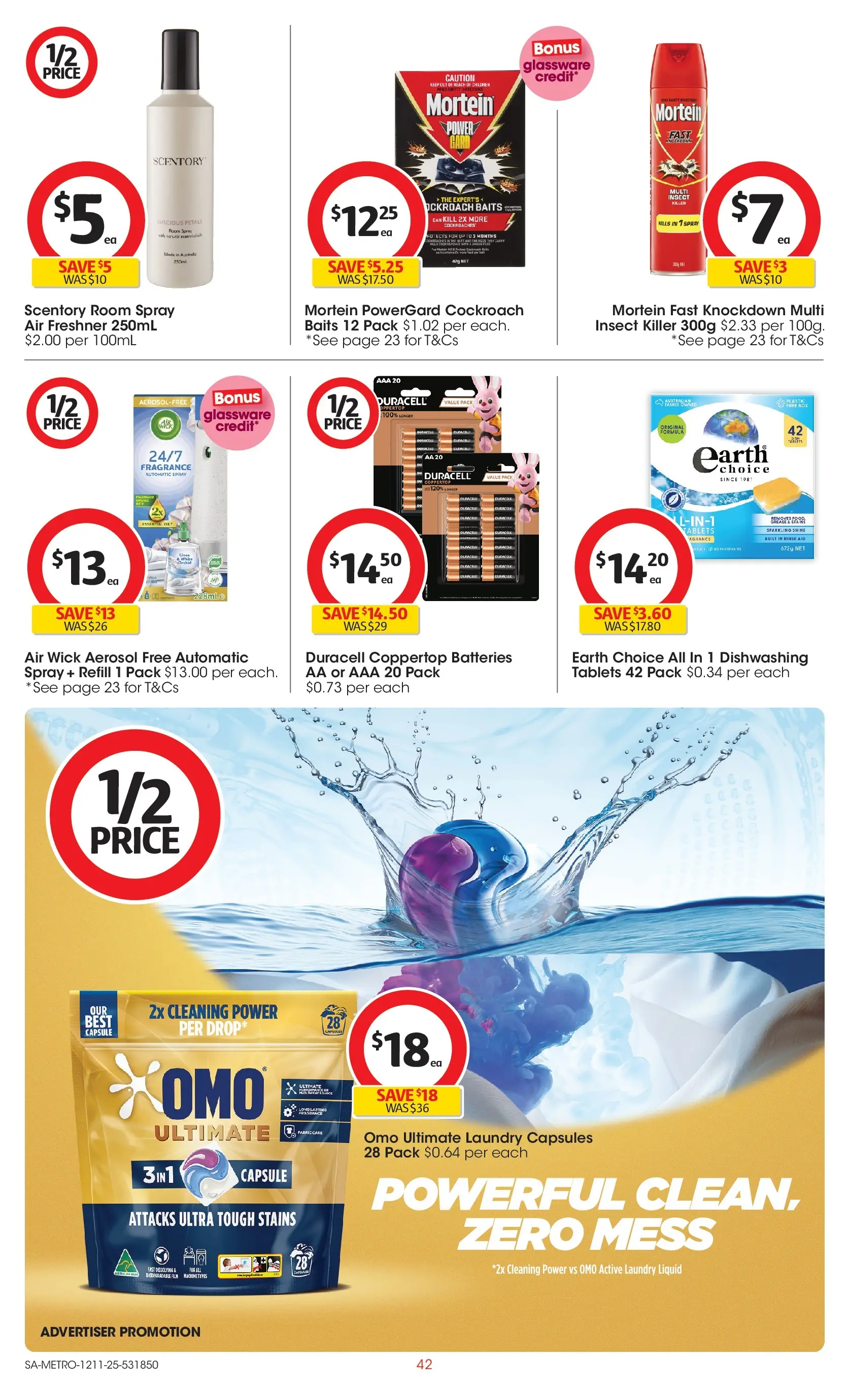 ﻿﻿Coles catalogue valid from 12/11/2025 > Online Australia | Page: 42 | Products: Fragrance, Glassware, Batteries, Tablets