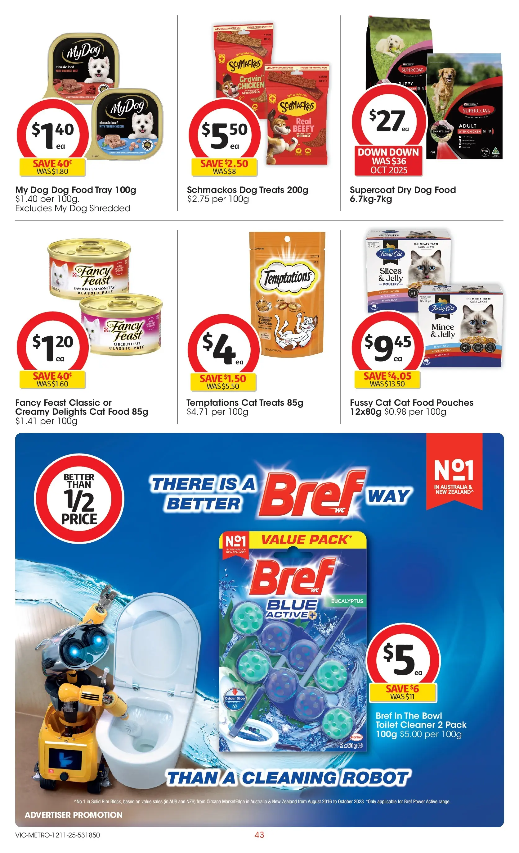 ﻿﻿Coles catalogue valid from 12/11/2025 > Online Australia | Page: 43 | Products: Toilet, Duck, Beef, Turkey