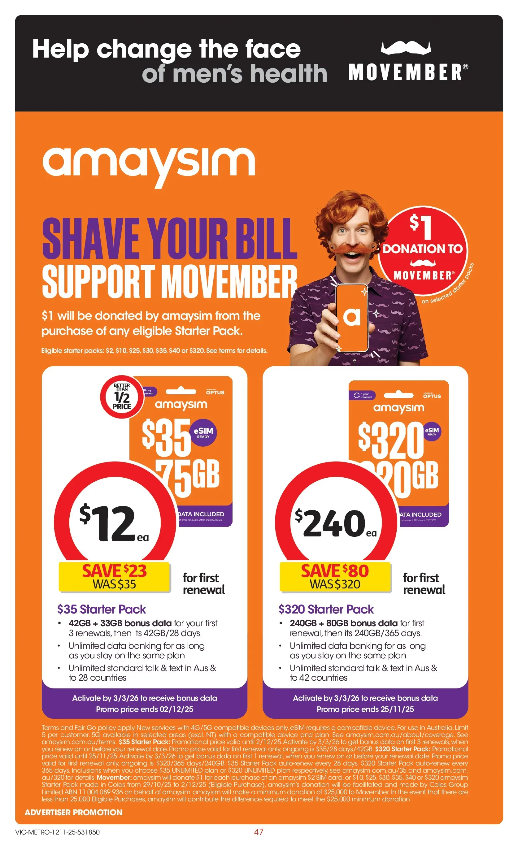 ﻿﻿Coles catalogue valid from 12/11/2025 > Online Australia | Page: 47 | Products: Device