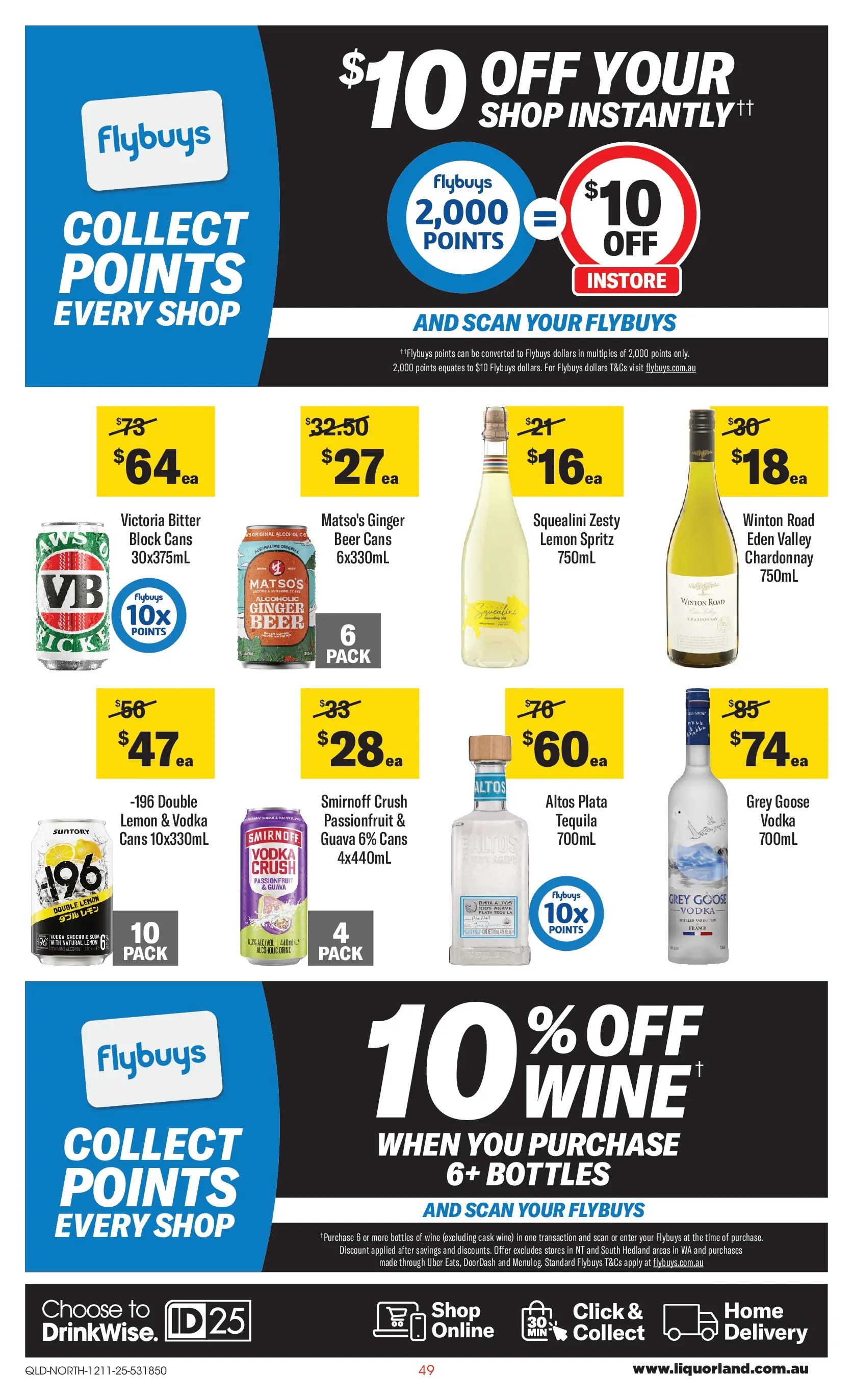 ﻿﻿Coles catalogue valid from 12/11/2025 > Online Australia | Page: 49 | Products: Ginger, Beer, Vodka, Lemon