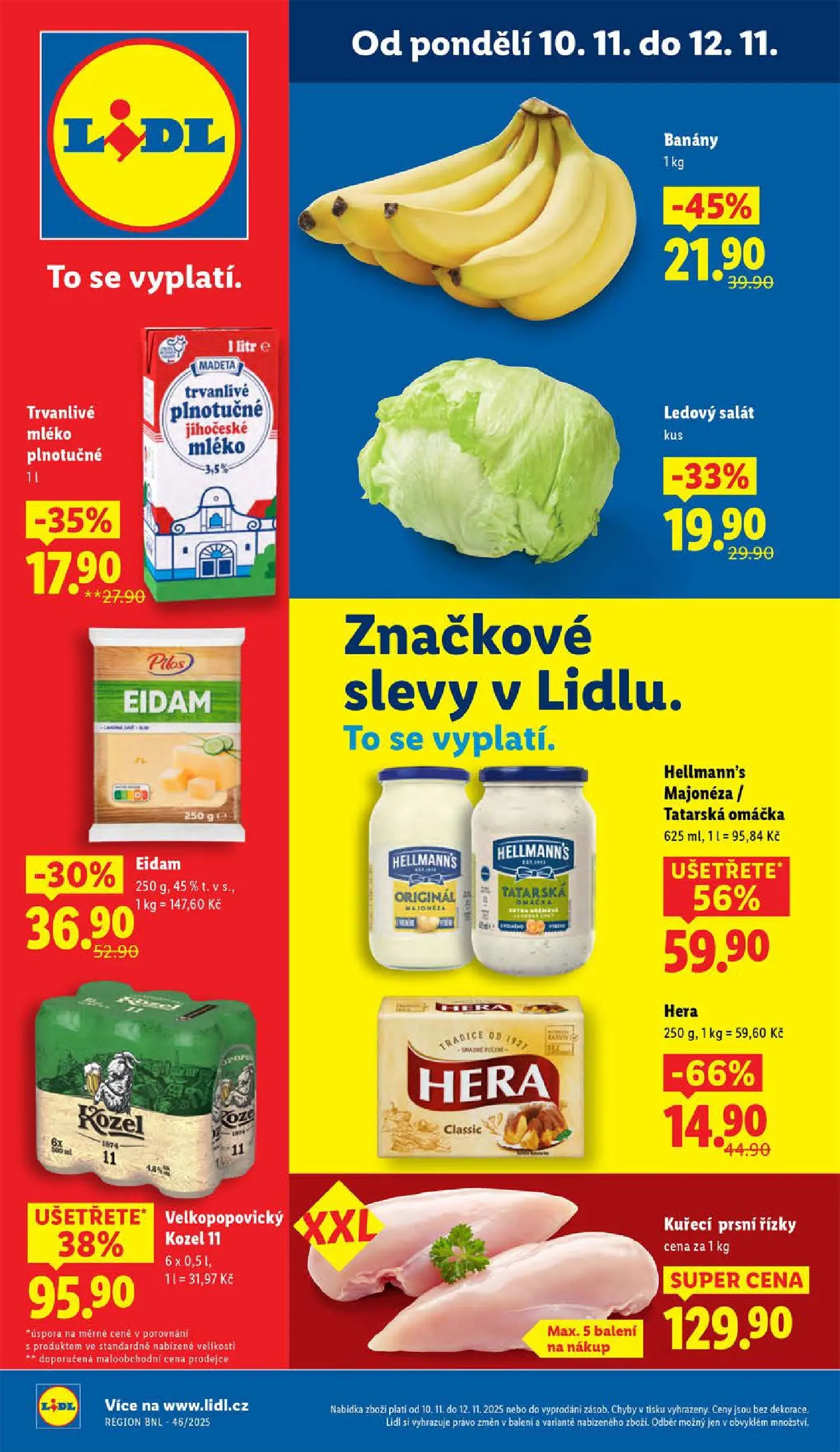Lidl leták od 09.11.2025 - Nový akční leták | Strana: 1