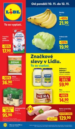 Náhled letáku Lidl - Lidl leták do 12.11.2025 od 09.11.2025