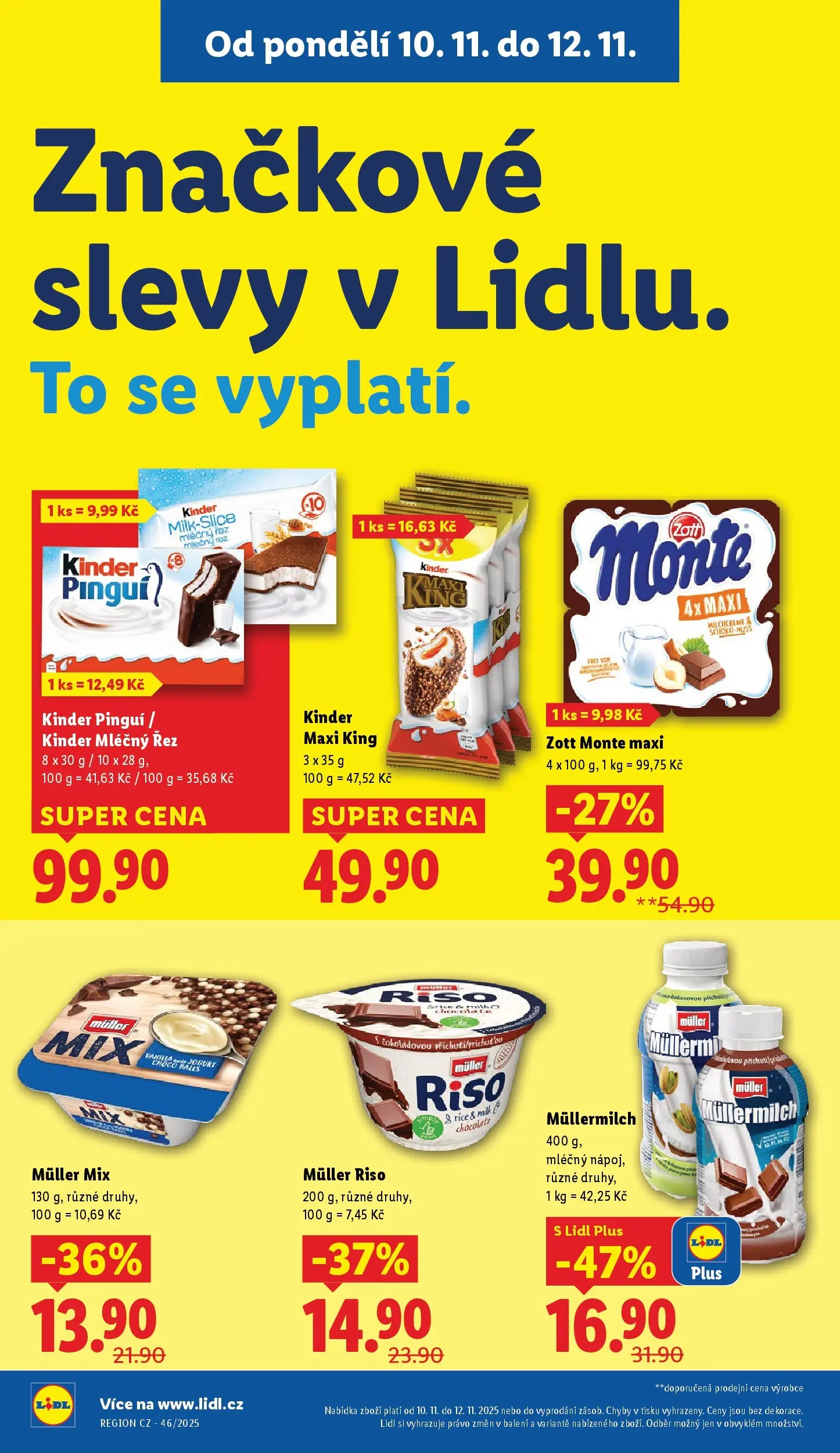 Lidl leták od 09.11.2025 - Nový akční leták | Strana: 16