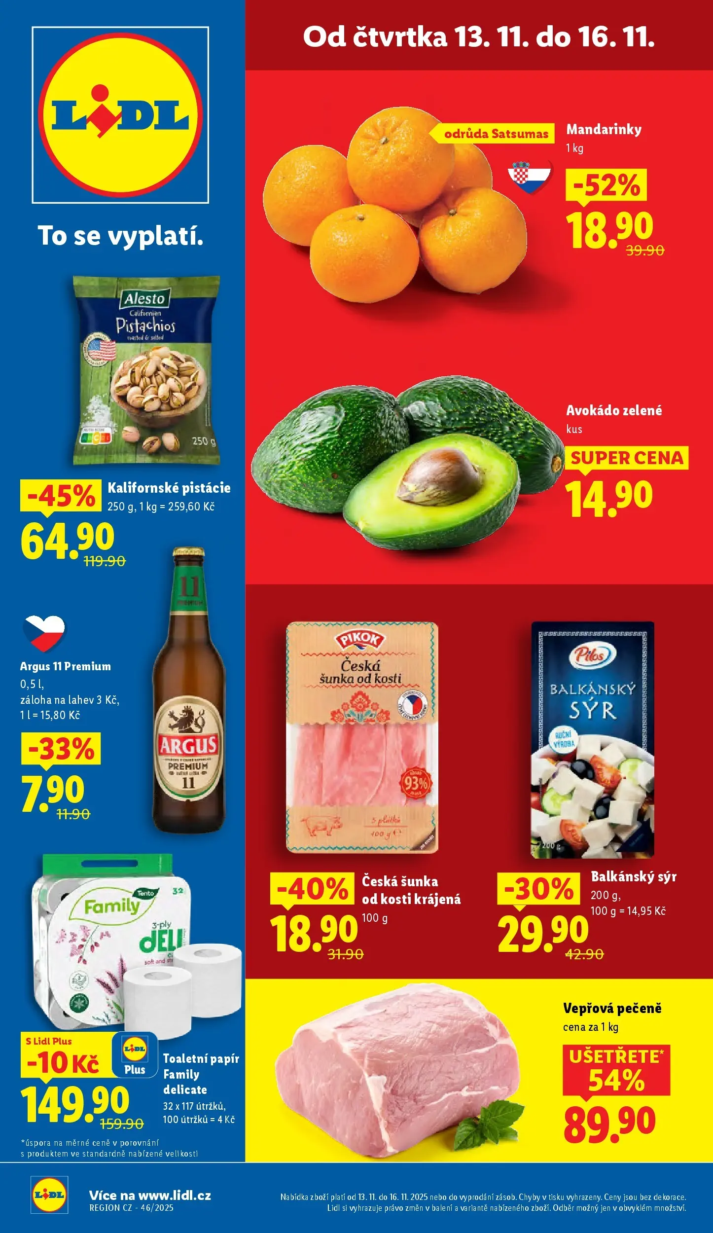 Lidl leták od 12.11.2025 - Nový akční leták | Strana: 1