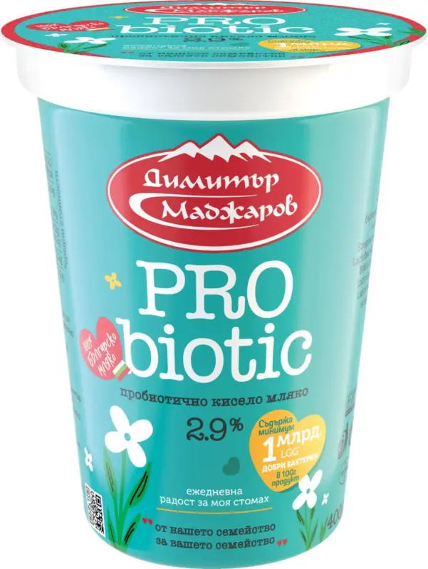 Димитър Маджаров Пробиотично кисело мляко BifiPro