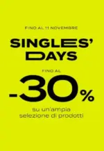 La Rinascente Singles' days fino al -30% - al 11.11.2025