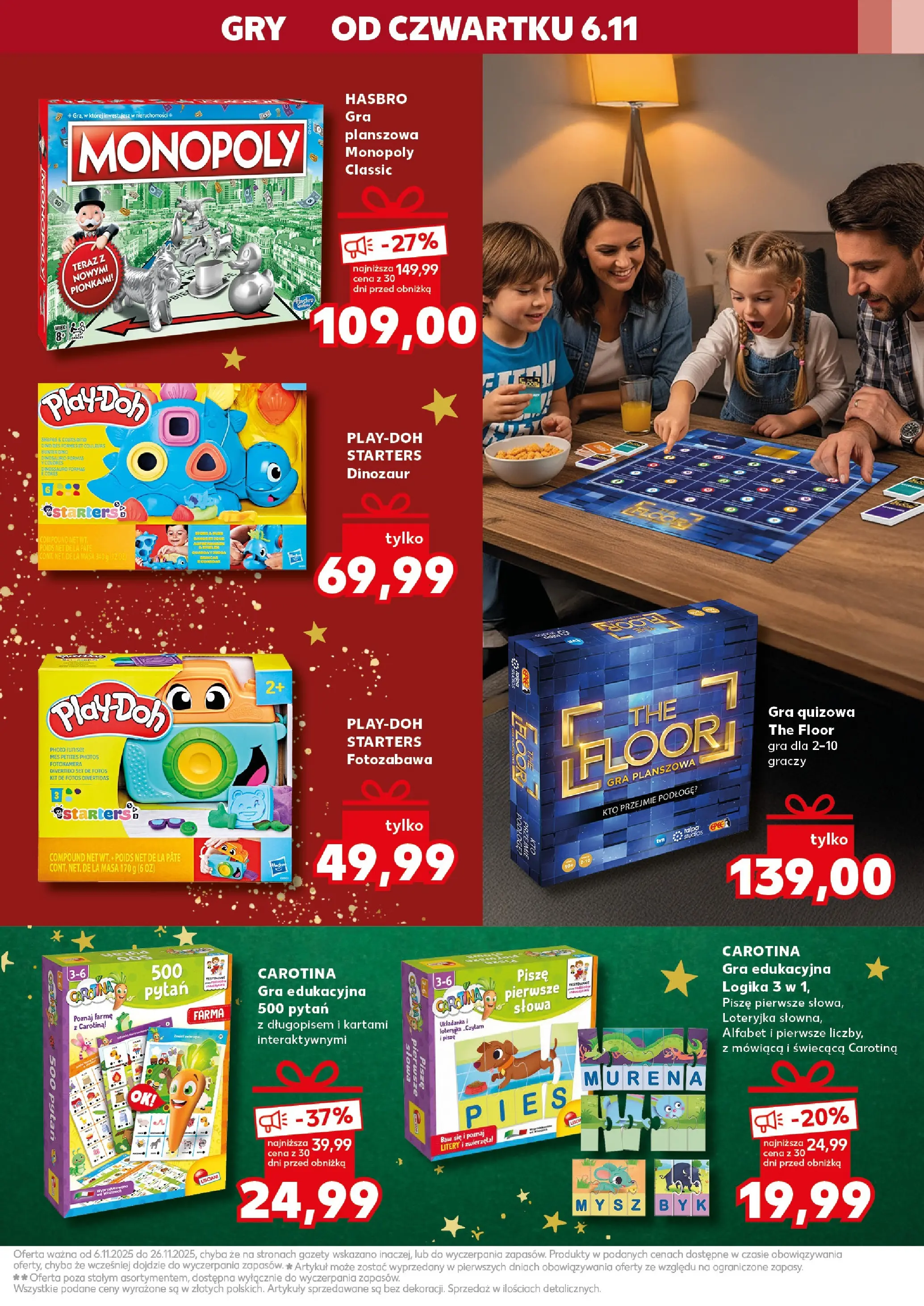 Kaufland gazetka - Zabawki od 06.11.2025 - od jutra PDF | Strona: 29 | Produkty: Gra
