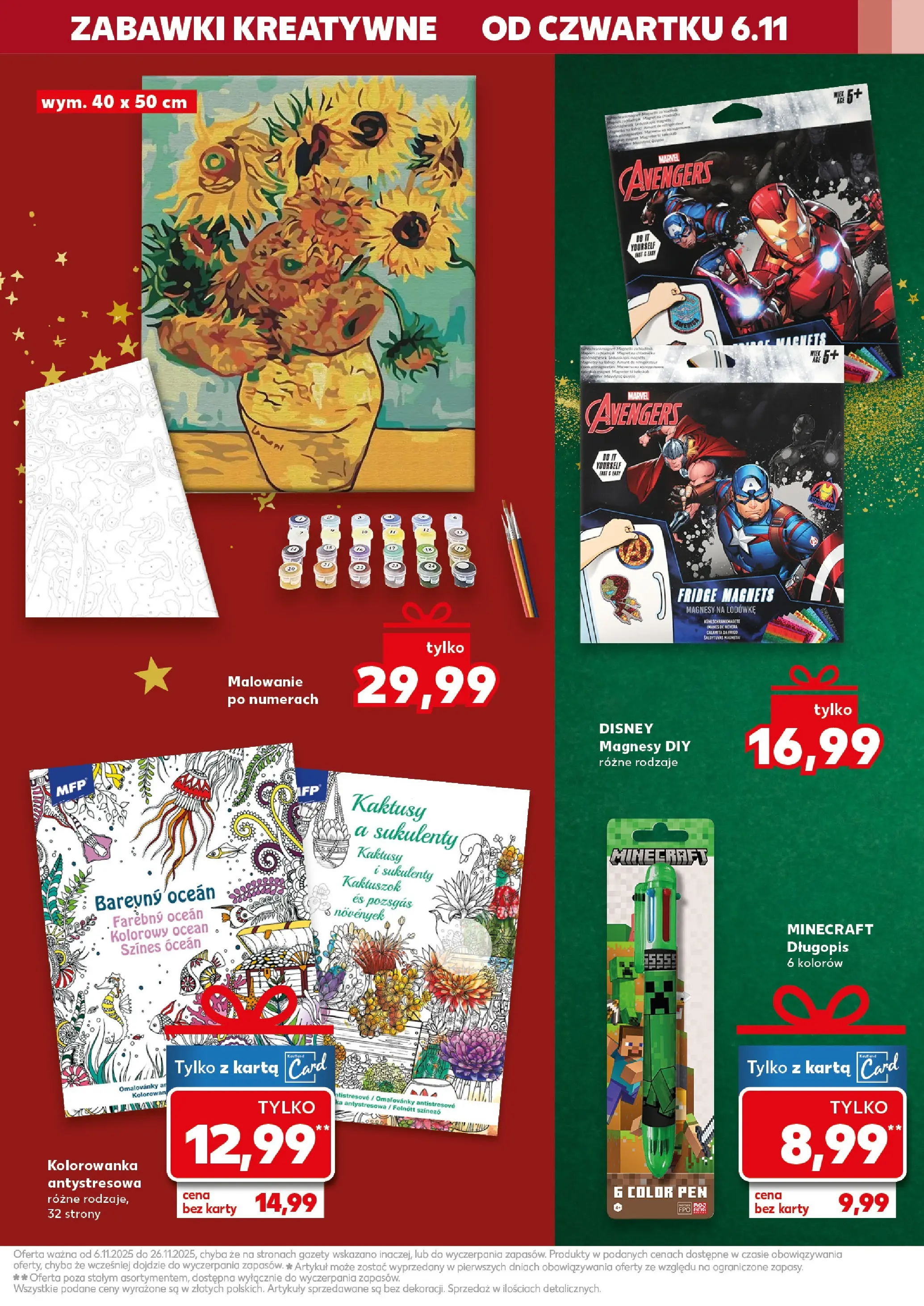 Kaufland gazetka - Zabawki od 06.11.2025 - od jutra PDF | Strona: 31 | Produkty: Karta