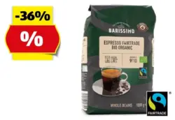 BARISSIMO Bio-Fairtrade Espresso, 1 kg