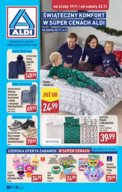 Pogląd oferty "Aldi Gazetka - Hity od Środy i od Soboty" - ważna od 19.11.2025 | Strona: 5 | Produkty: Figurki, Body