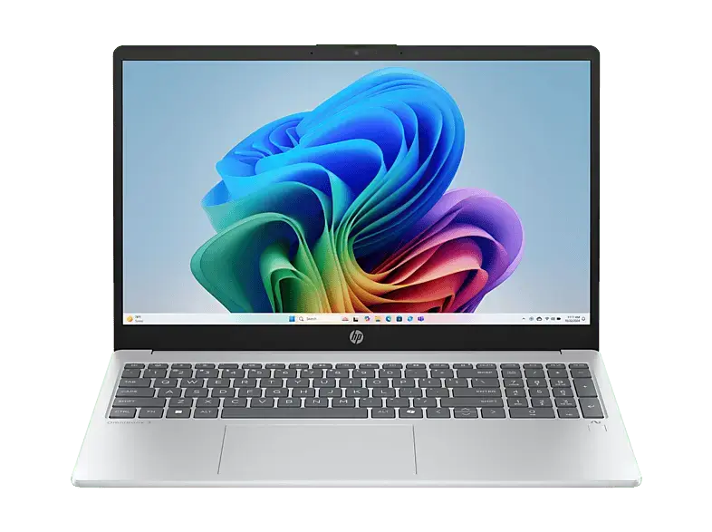 HP OmniBook 3 15-fn0953ng Copilot+ PC 15,6 Zoll, Full-HD, AMD Ryzen™ AI 5 330, 16 GB RAM, 1 TB SSD, Windows 11 Home, Radeon™ 840M, Silber